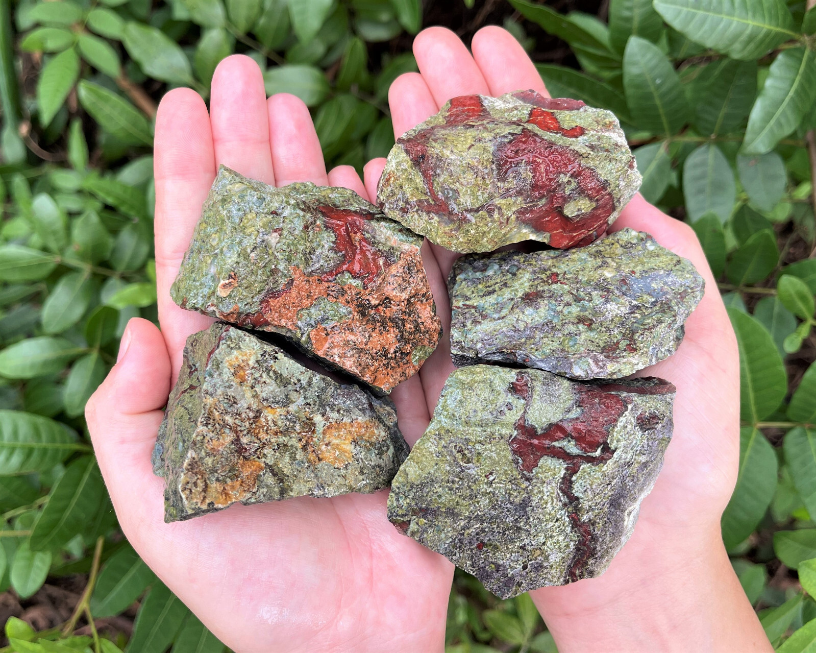 Dragons Blood Jasper Rough Natural Stones Wholesale lots – Dragons Blood Crystal