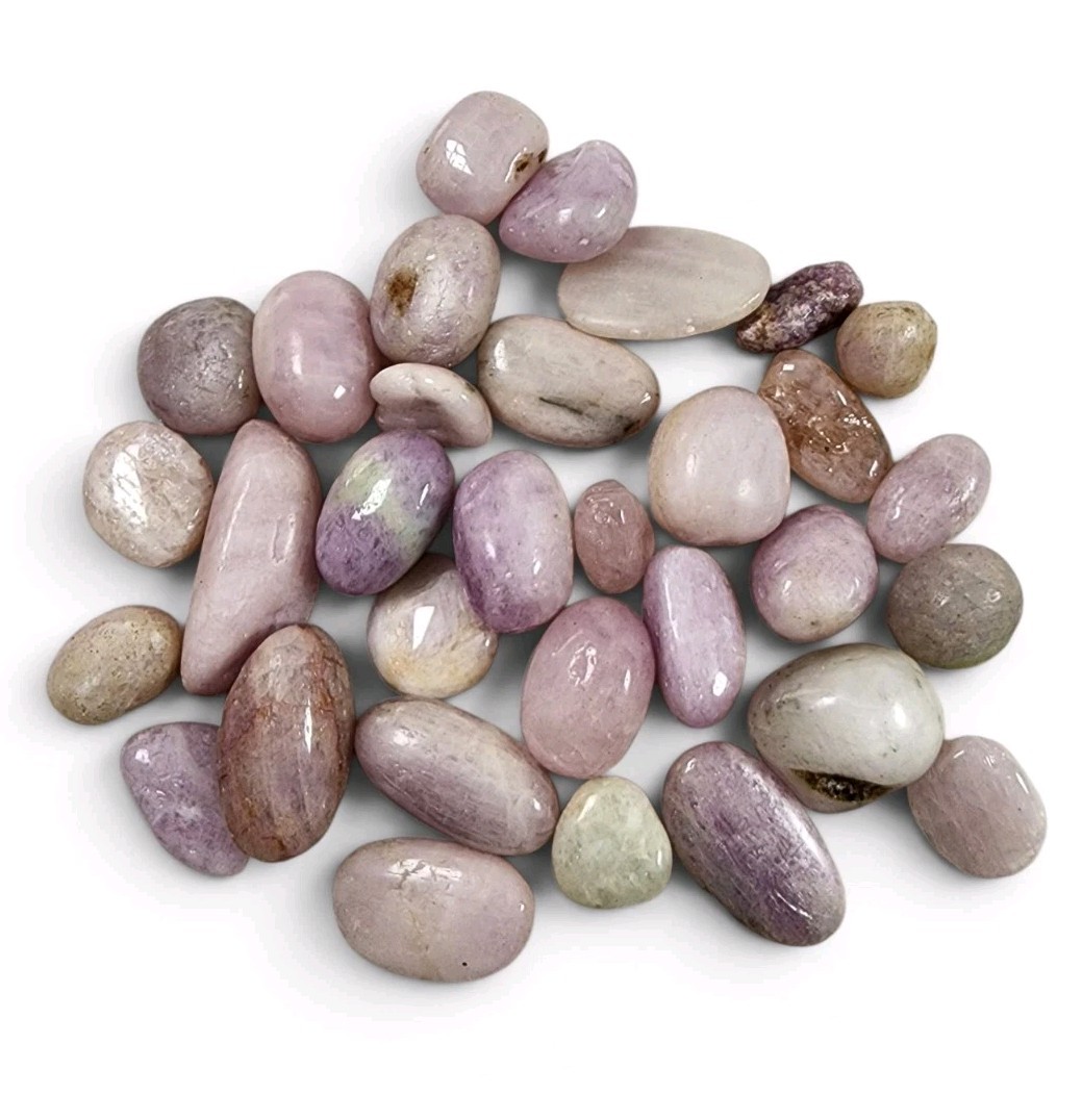 Kunzite Crystal Polished Stones Pakistan 83.6 grams