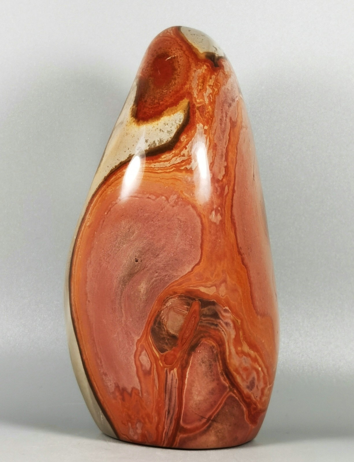 Polished POLYCHROME JASPER Freeform Standup Madagascar