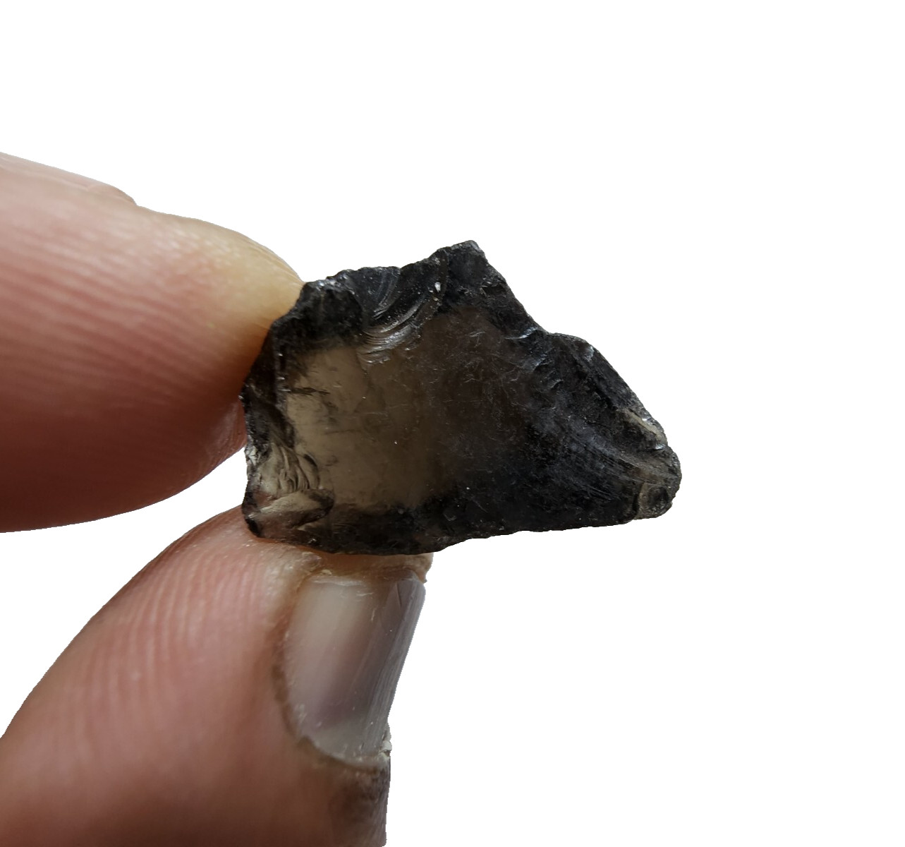4 Pcs Top Quality Smoky Quartz Rough Gemstone Crystal Smoky Quartz Size 19-23 MM