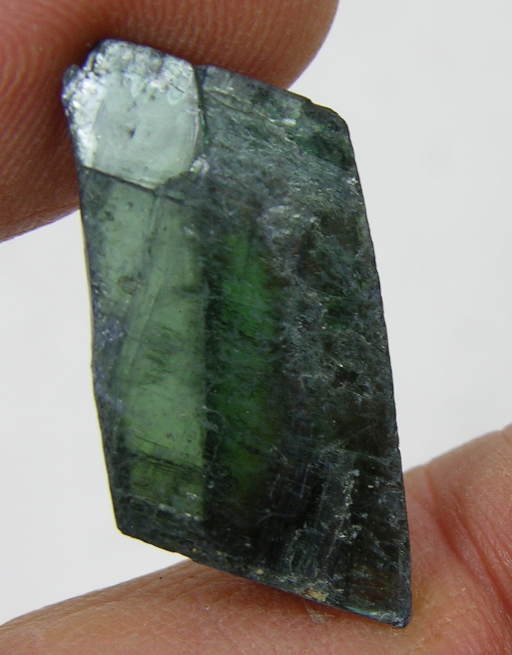 #42 Bolivia 100% Natural 13.50ct Green Vivianite Crystal Specimen 2.70g 23.00mm