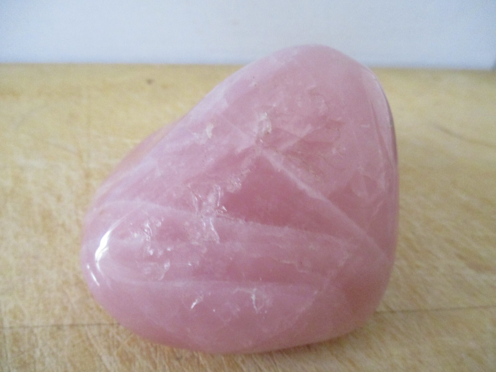 Natural Rose Quartz; 314 gr Polished & 192 gr Rough Mineral Specimans & Chips