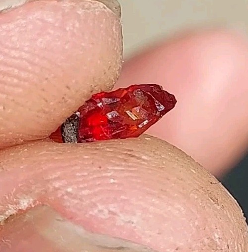 ULTRA RARE GEM RHODOCHROSITE N’Chwaning I Mine, KMF, South Africa