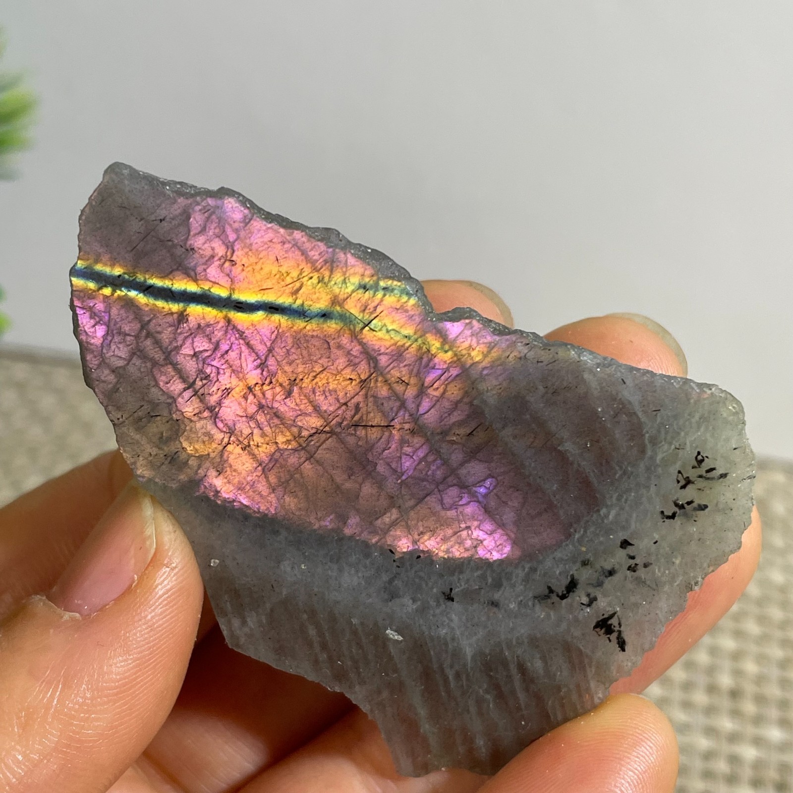 32g Labradorite Crystal gemstone rough original Specimen