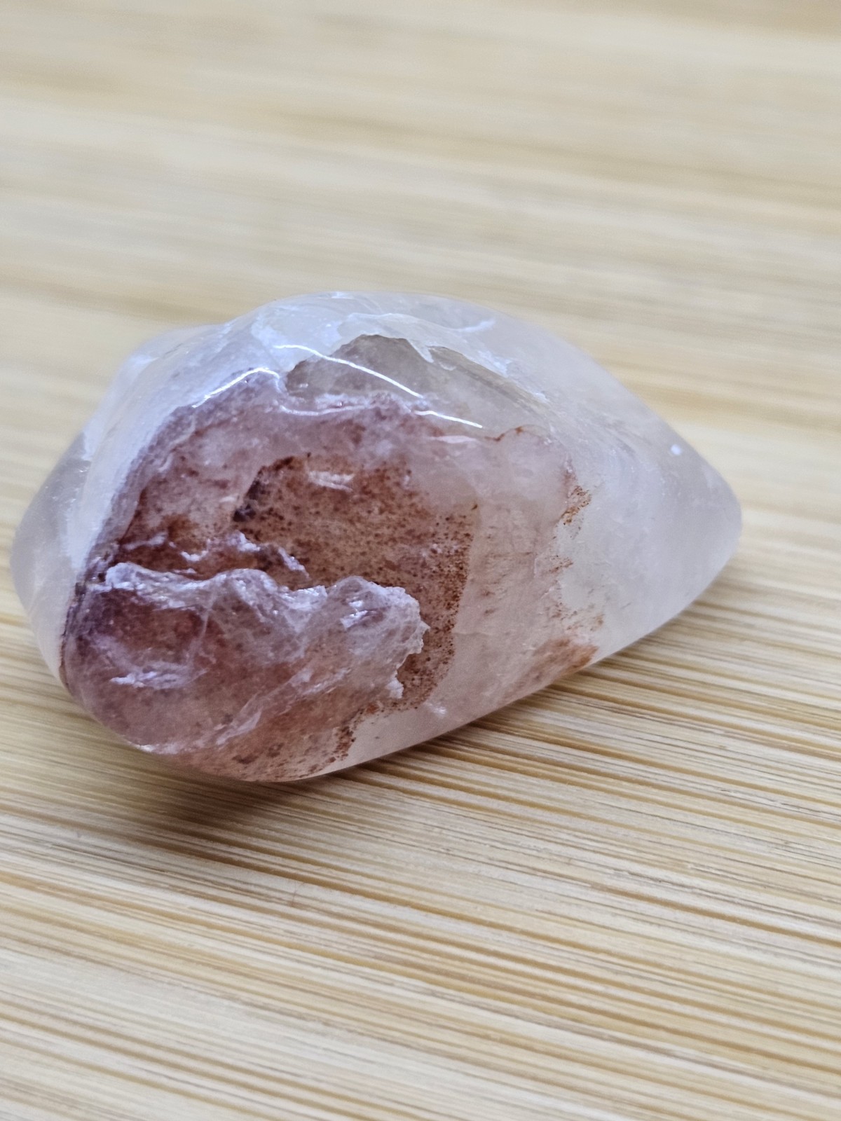 Fire Quartz – Tumbled and Polished – Healing Stone