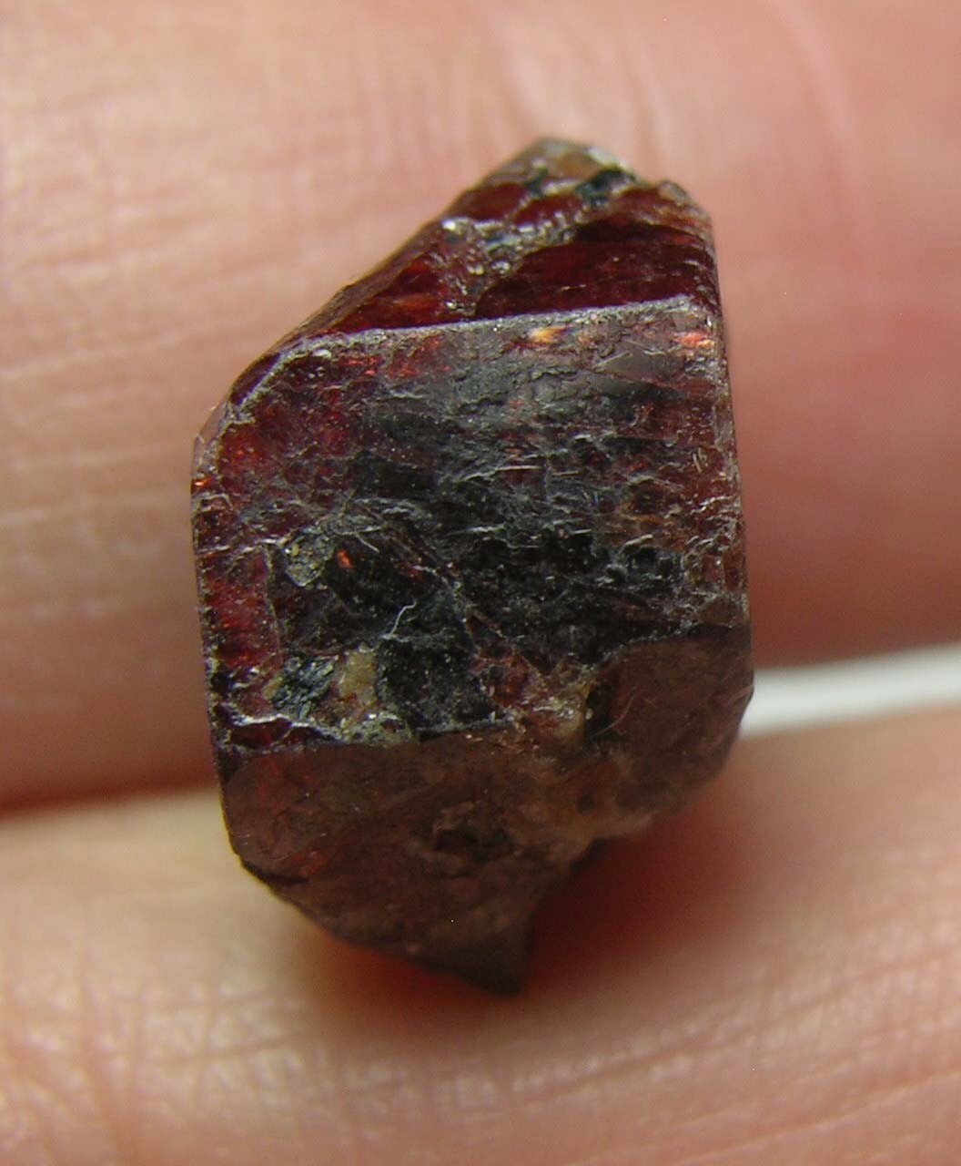 #4 Afghanistan 24.20ct Natural Octagonal Brownish Red Zircon Specimen 4.85g 15mm
