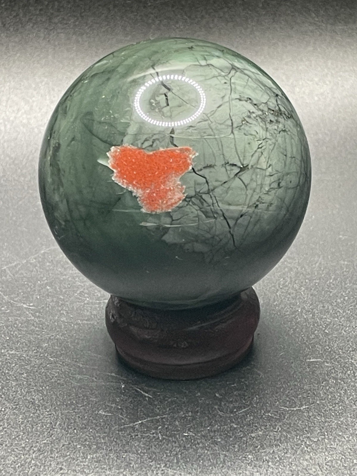 Bloodstone Sphere 273g