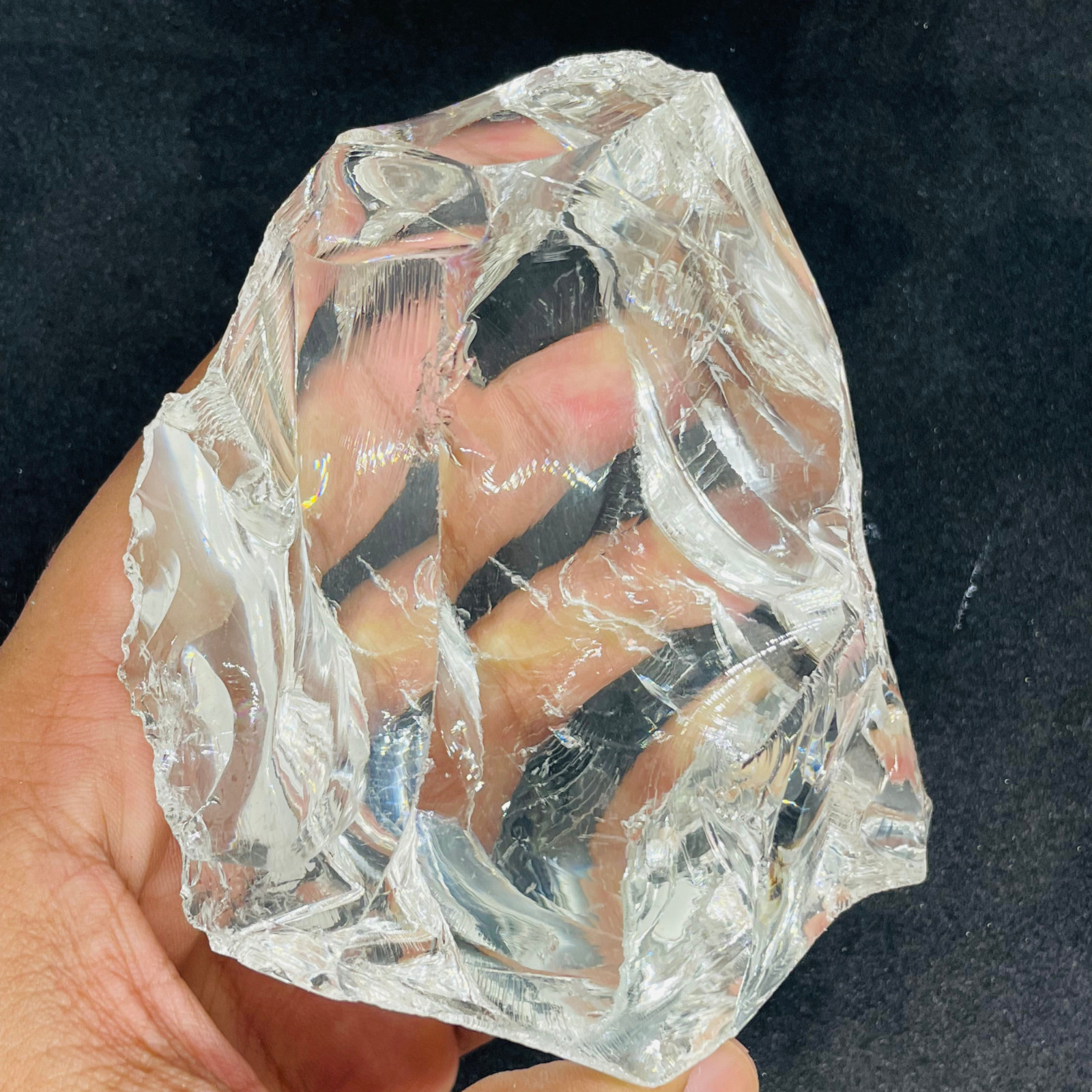 Premium Clear Quartz Crystal Raw Gemstone 1050-1250CT, Home Energy Enhancement