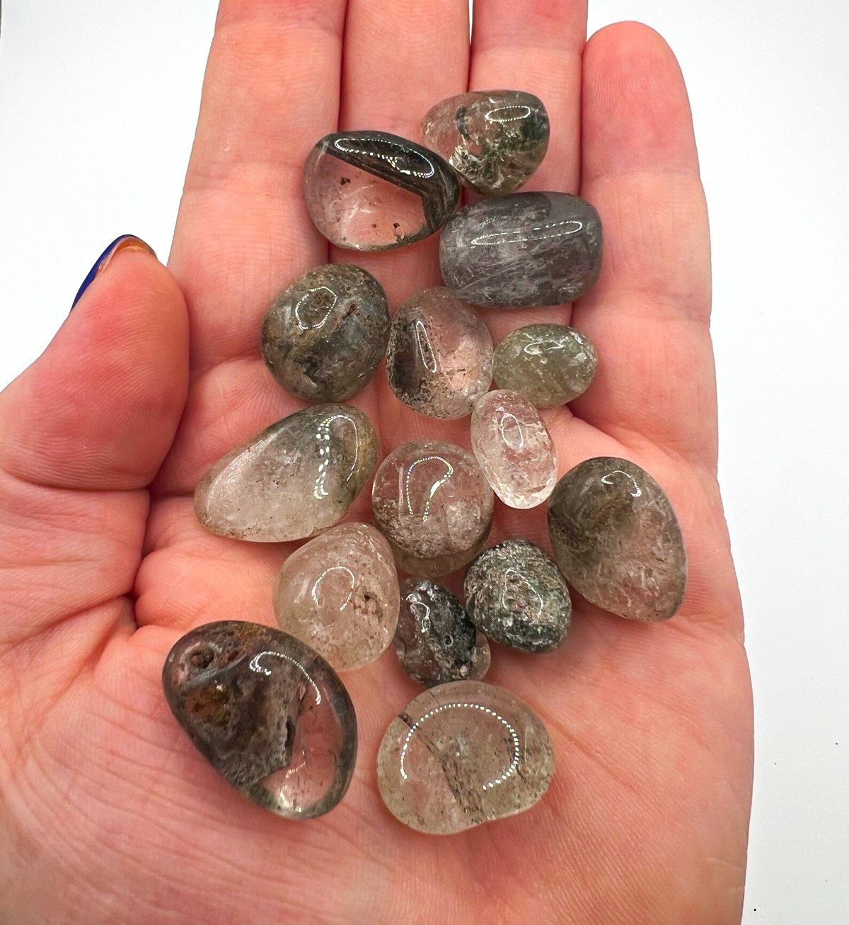 Garden Quartz Tumbled Polished Stones Lot