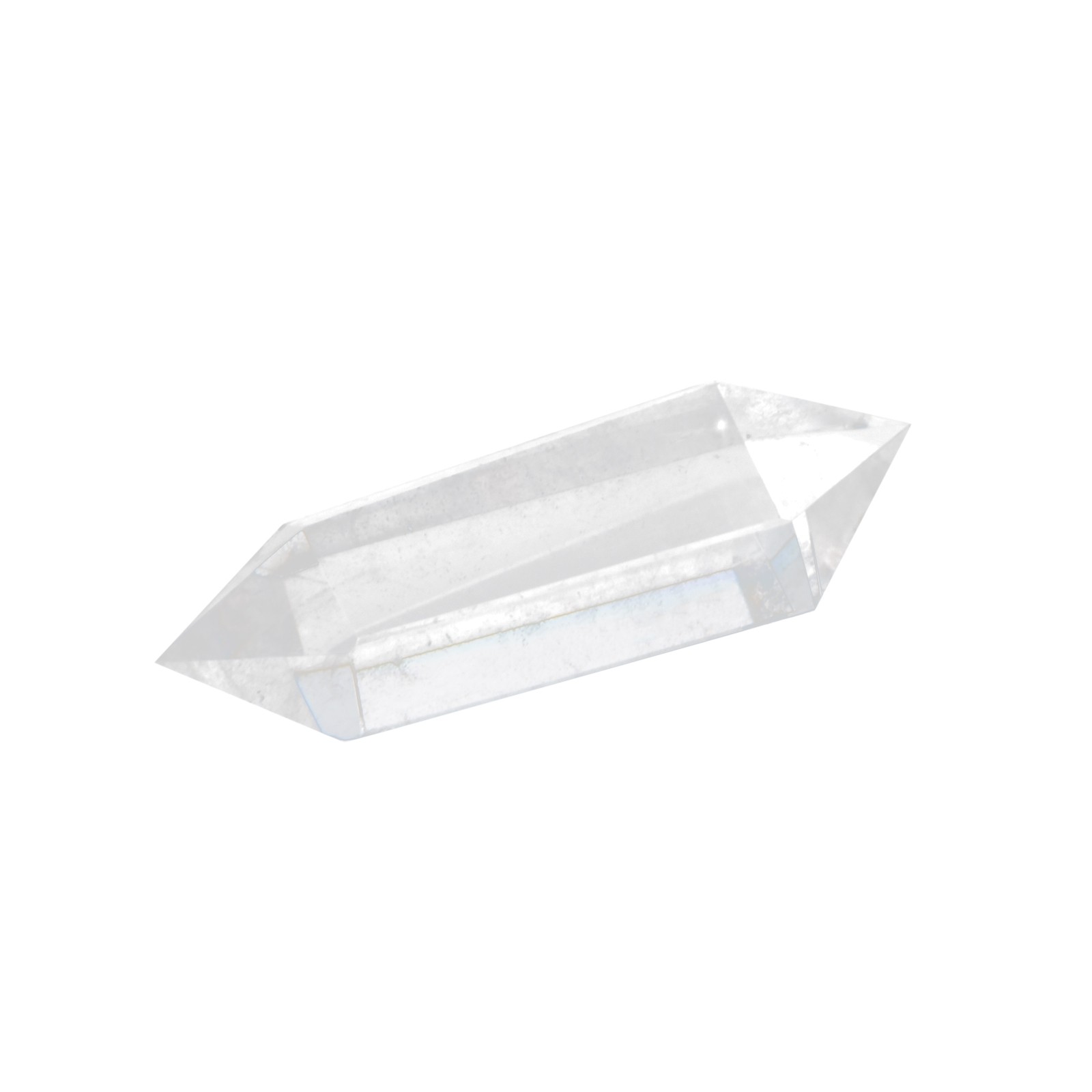 AAA 100% Natural Rock Clear Quartz Crystal DT Wand Point Healing 2cm Diameter A