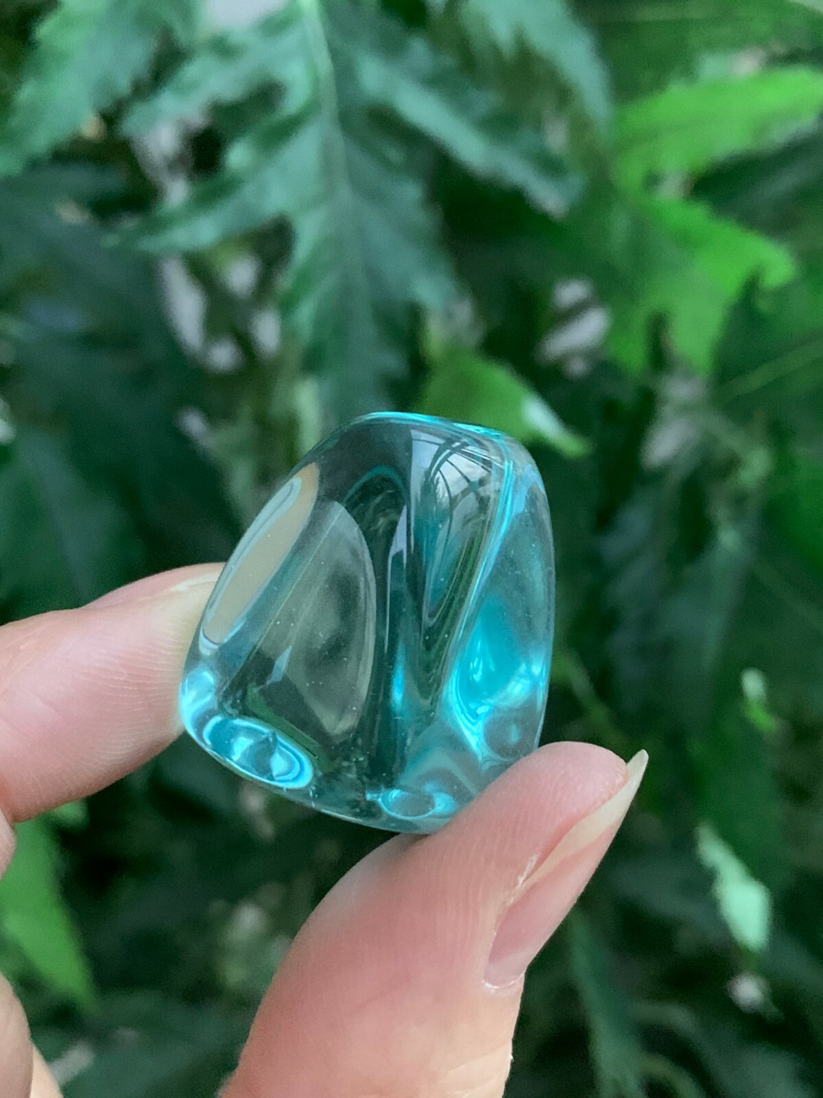 Blue Aqua Obsidian, Green Obsidian & Yellow Obsidian Tumbled Stone, Pick a Color