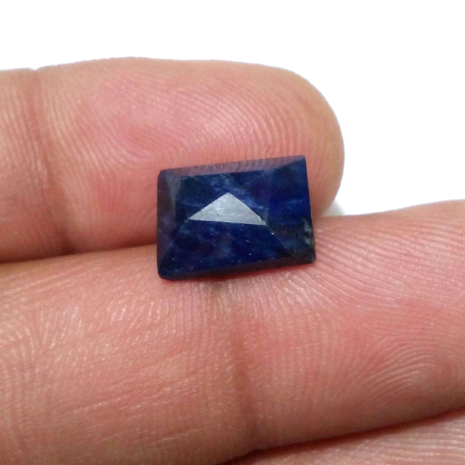 Top A+ Attractive Blue Sapphire Faceted Octagon Shape 7.60 Crt Loose Gemstone