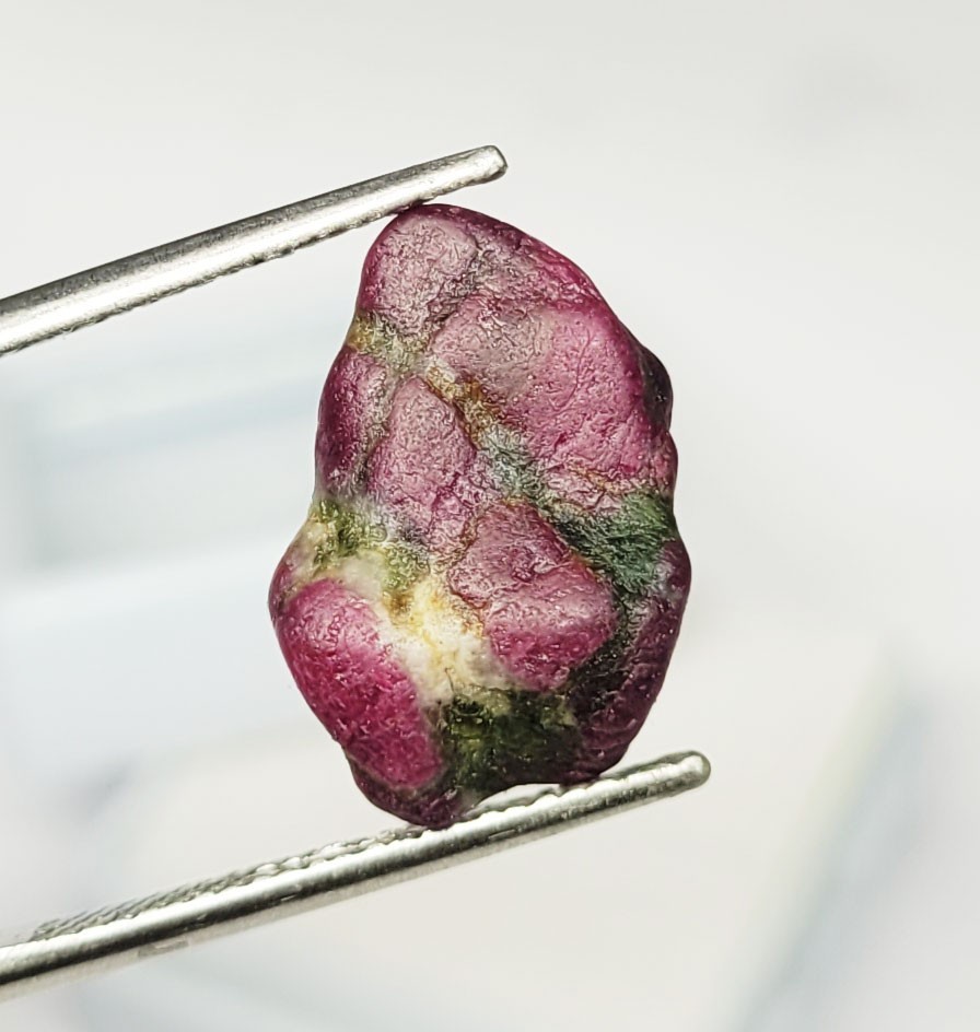 Untreated 7.60 Cts Natural Ruby Rough From Africa Specimen Ruby Uncut Gemstones