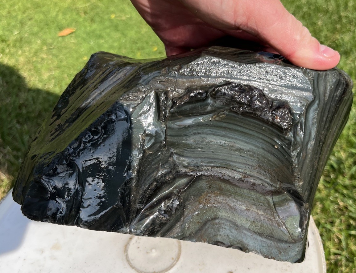10lb Natural Rough Rainbow Obsidian Crystal Volcanic Stone Mineral Beautiful!