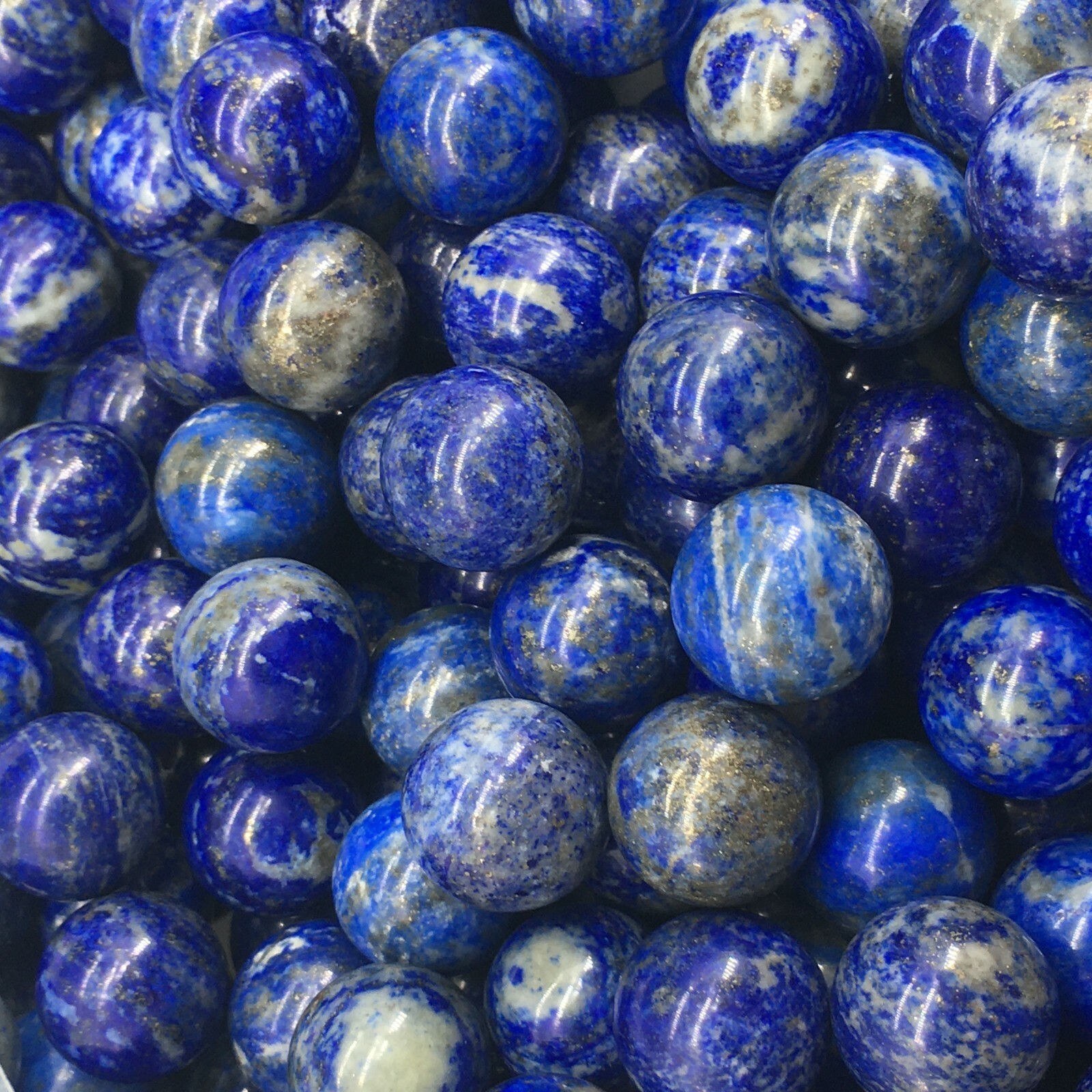 30pc Natural lapis lazuli jasper Quartz hand Carved ball crystal Reiki healing