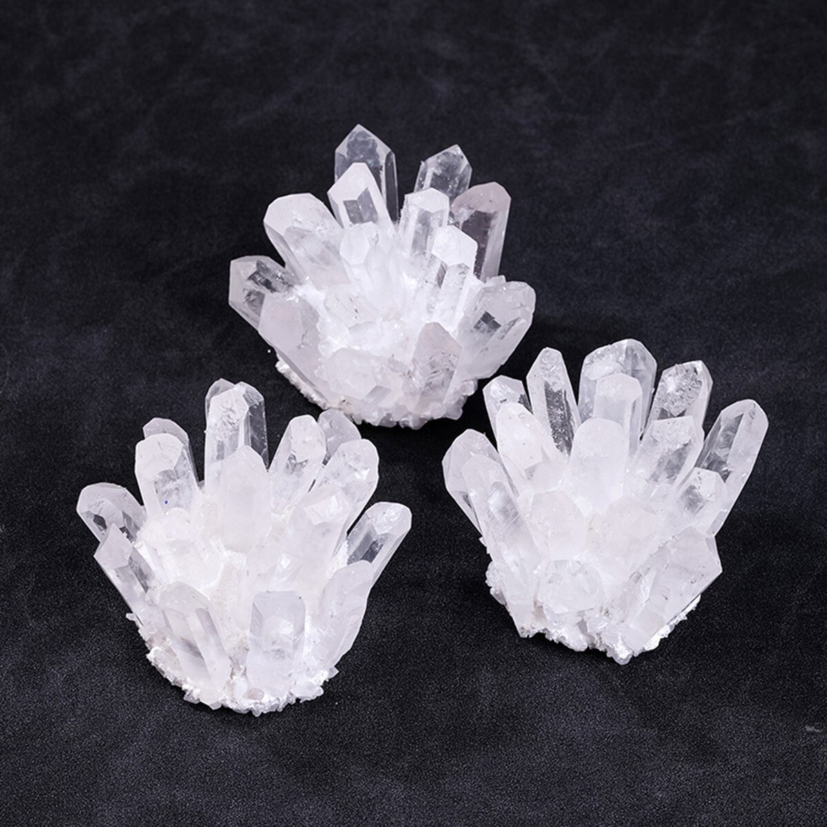 400g+ Rare Large Raw Clear Quartz Crystal Cluster Quartz Mineral Specimens Decor