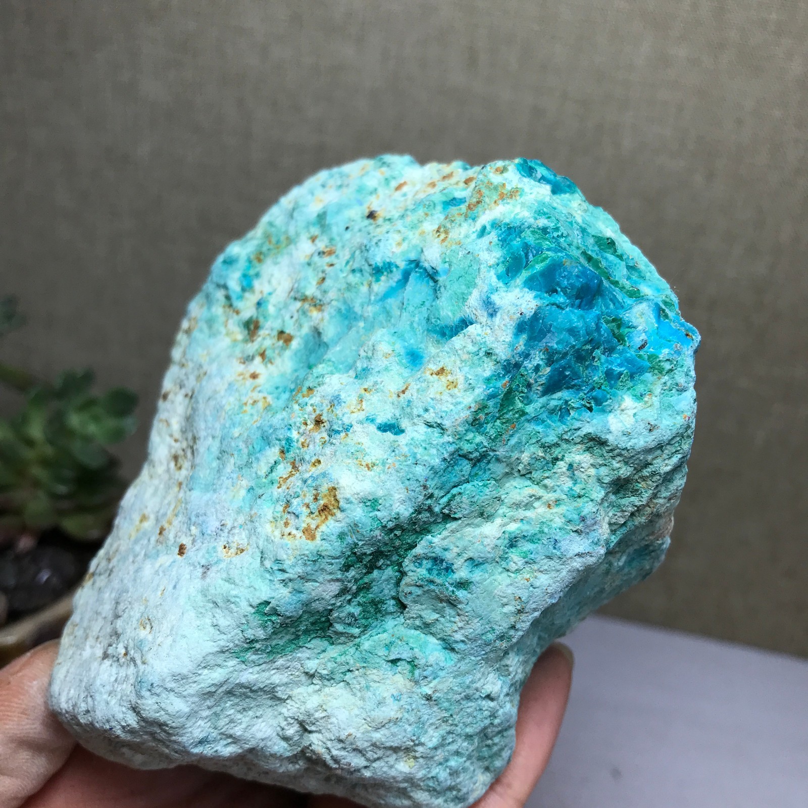 272g Natural Azurite/Malachite gemstone Rough original Crystal Specimen A5789