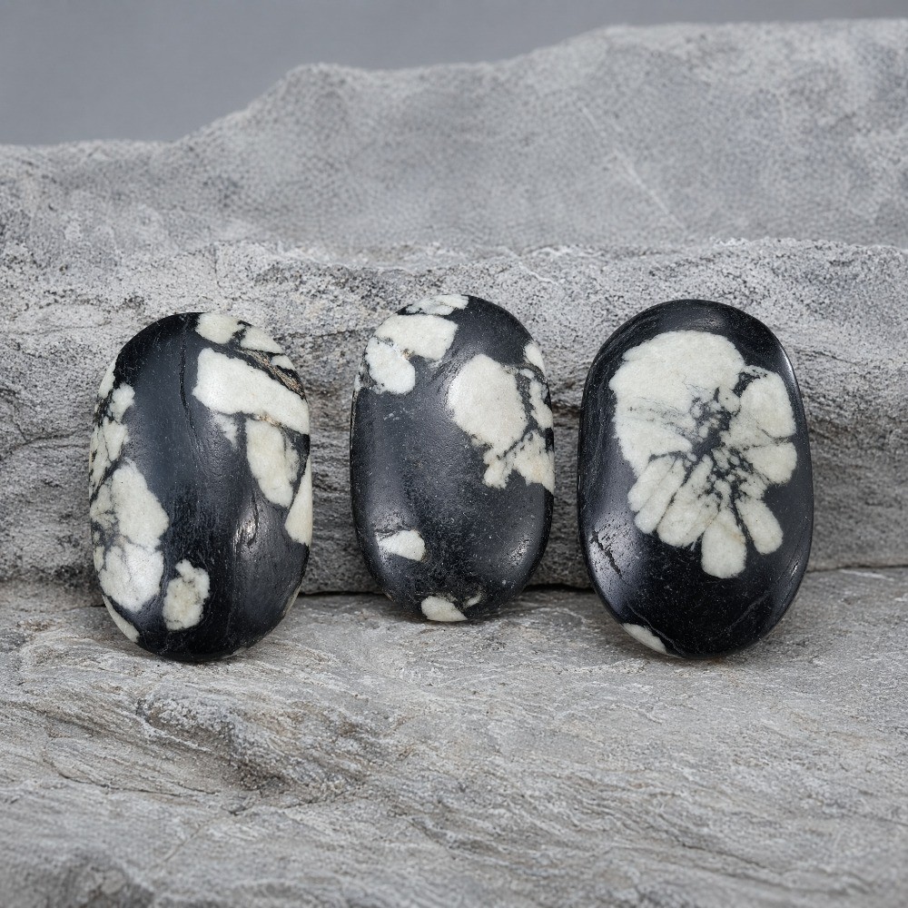 50-100g Random Irregular Chrysanthemum Crystal Palm Stone Healing Decor Gift
