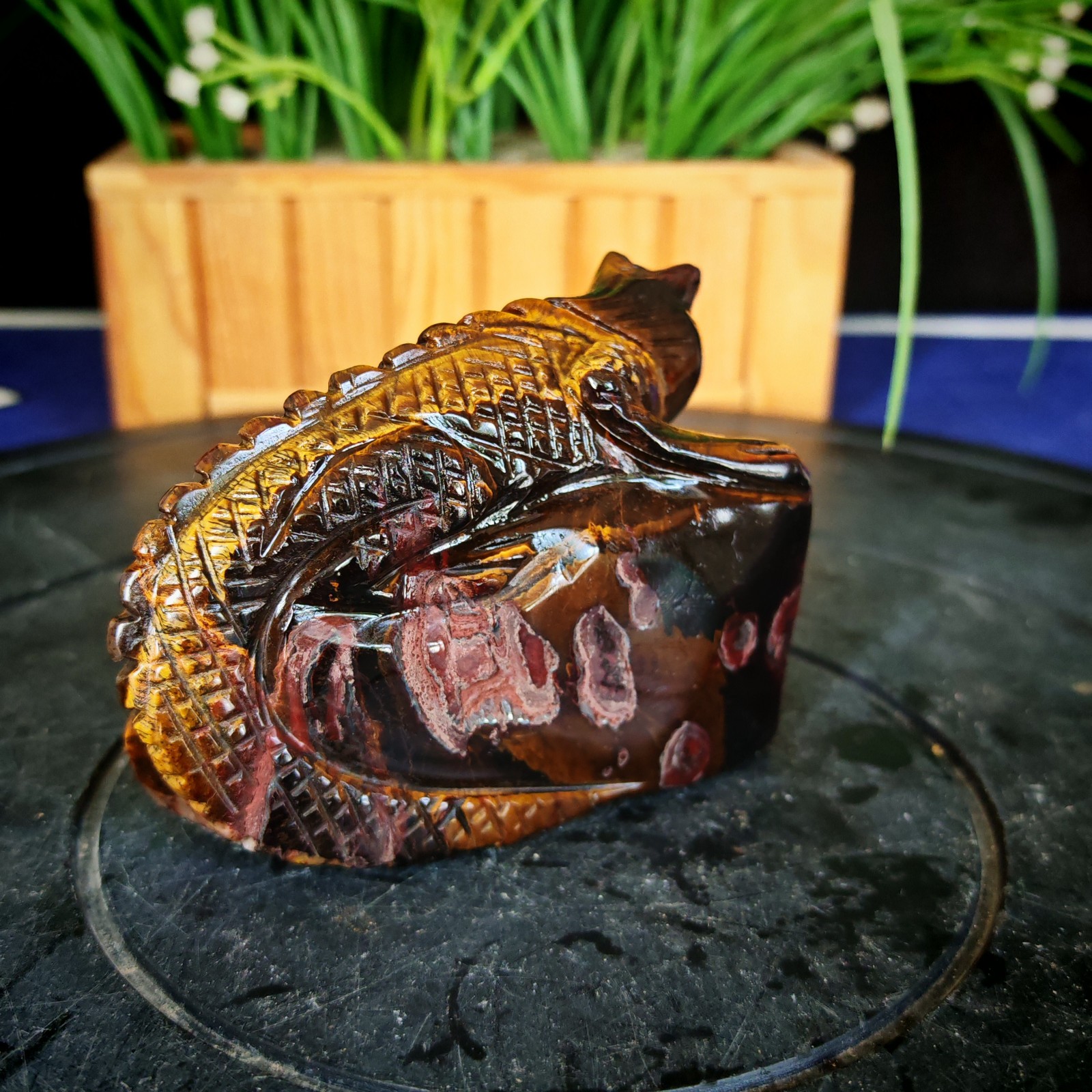 1.10LBTop natural crystal hand carved therapeutic artwork0.50kg