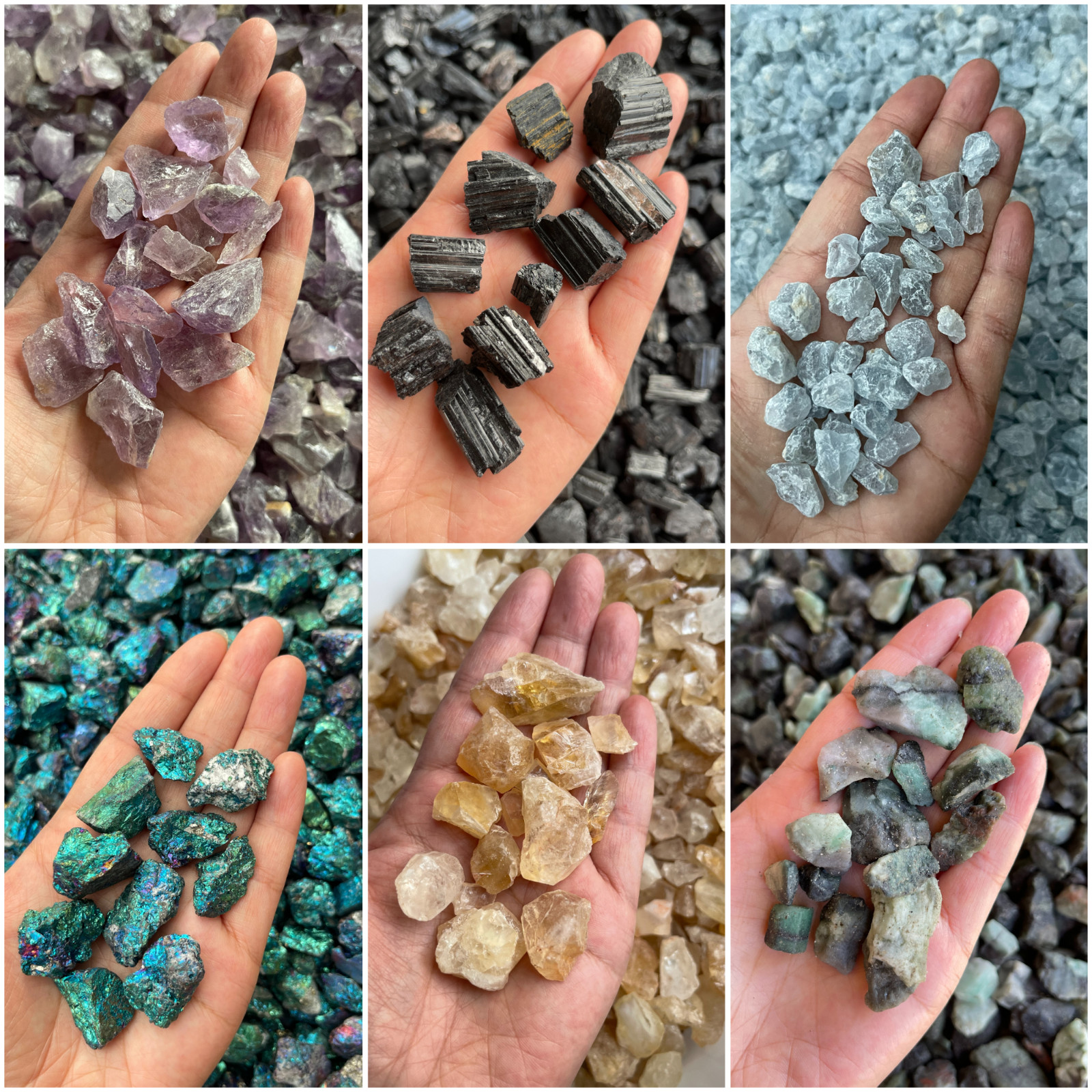 Wholesale Small Natural Rough Stones, GENUINE Raw Crystals, Choose Gemstone Type