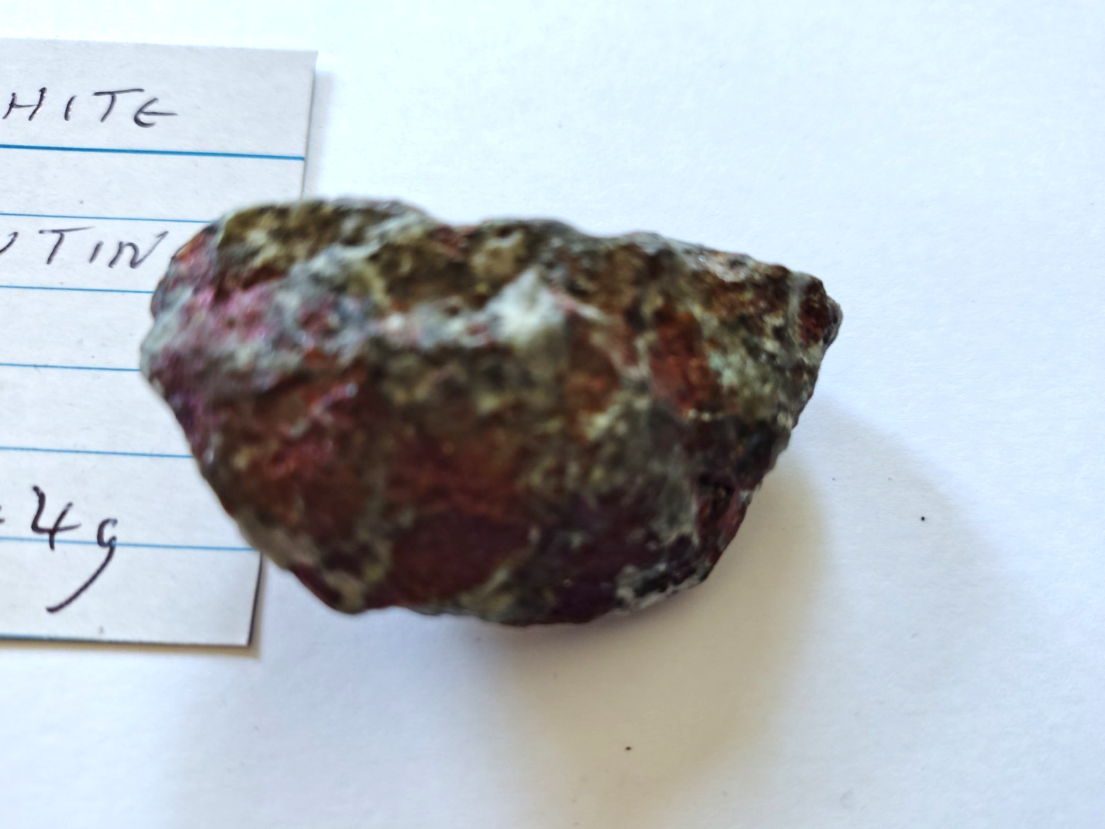 Stichtite & Serpentine Specimen Raw Piece 44g South Africa