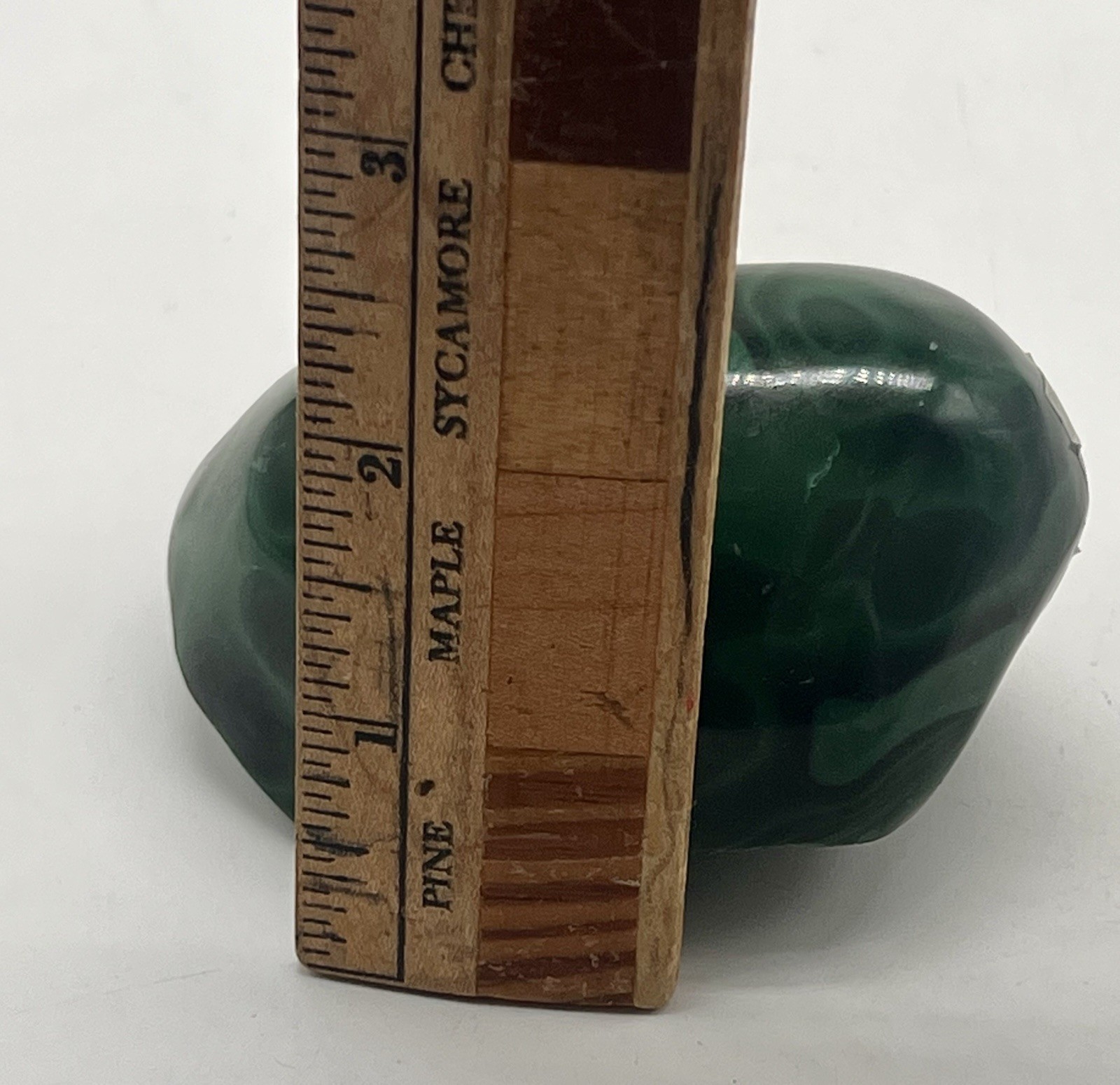 Polished Bull’s Eye Malachite Congo 0.86 lb 391g Stone Specimen