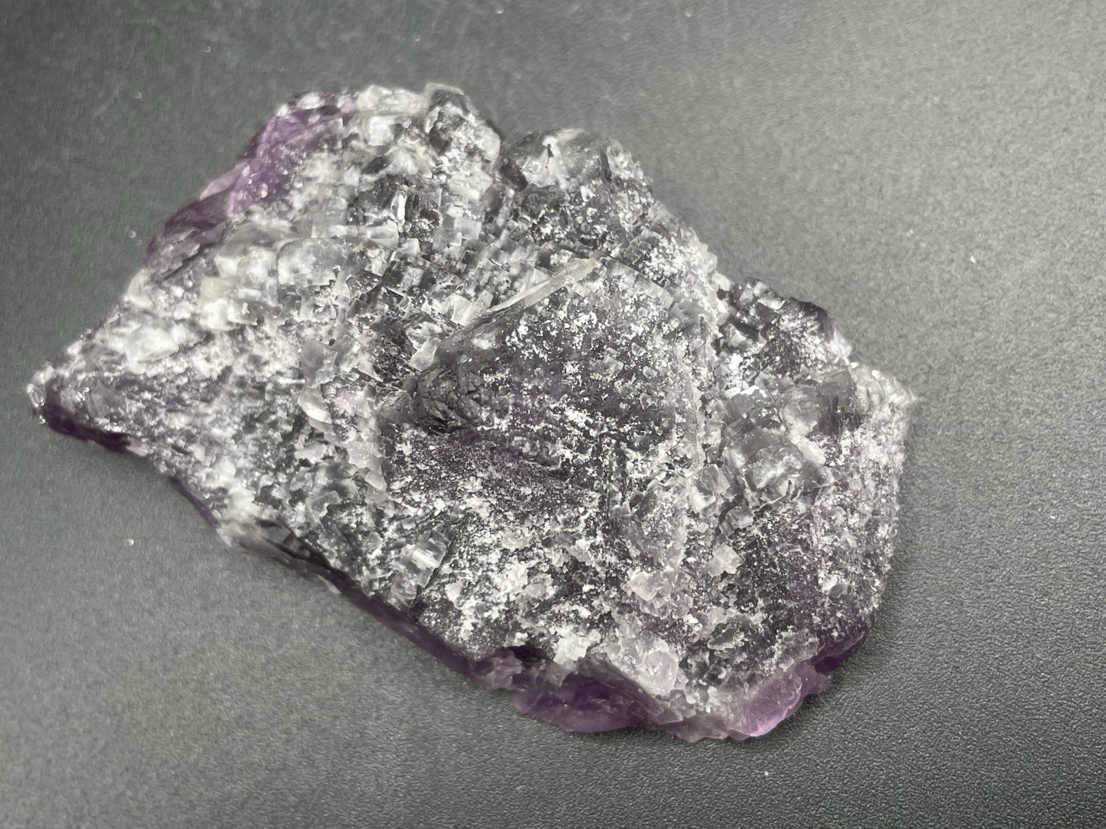 Purple Fluorite Cluster 151g