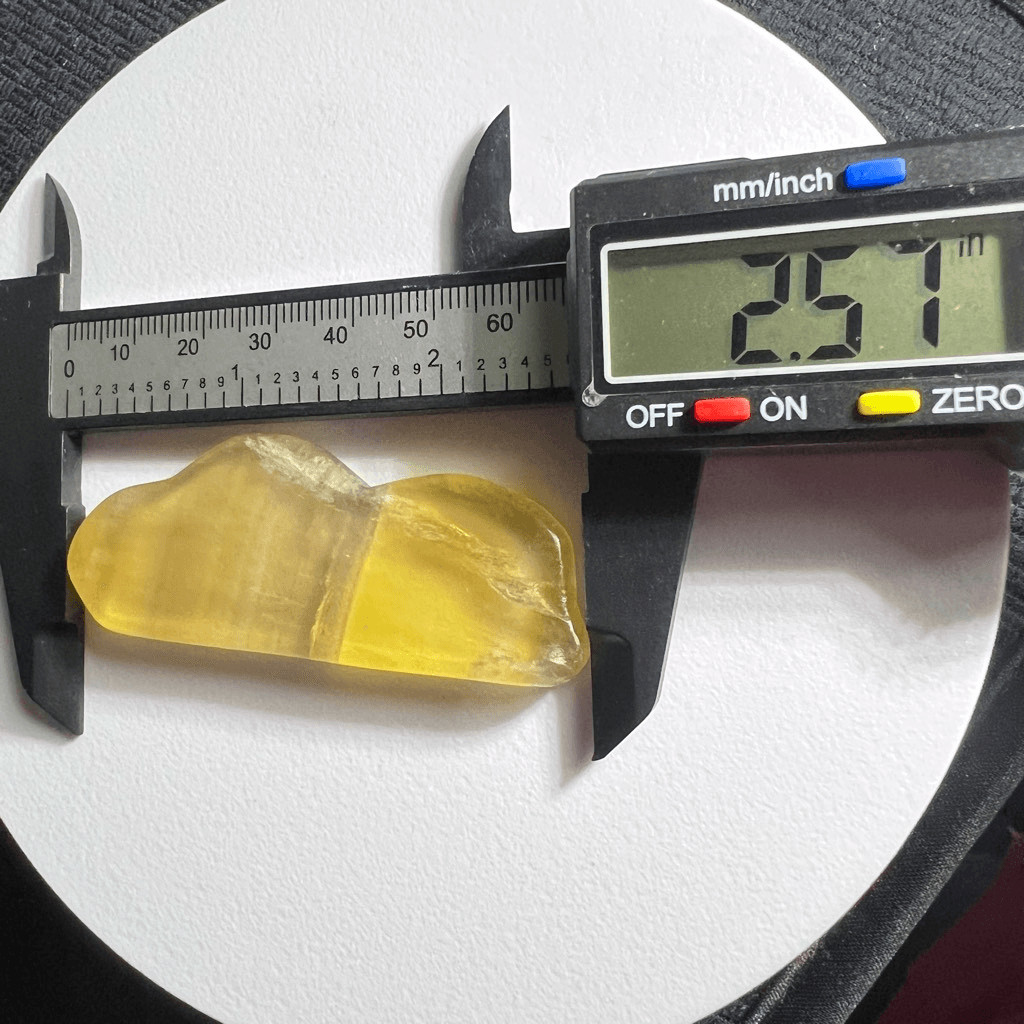 Yellow Fluorite Crystal Cloud Carving