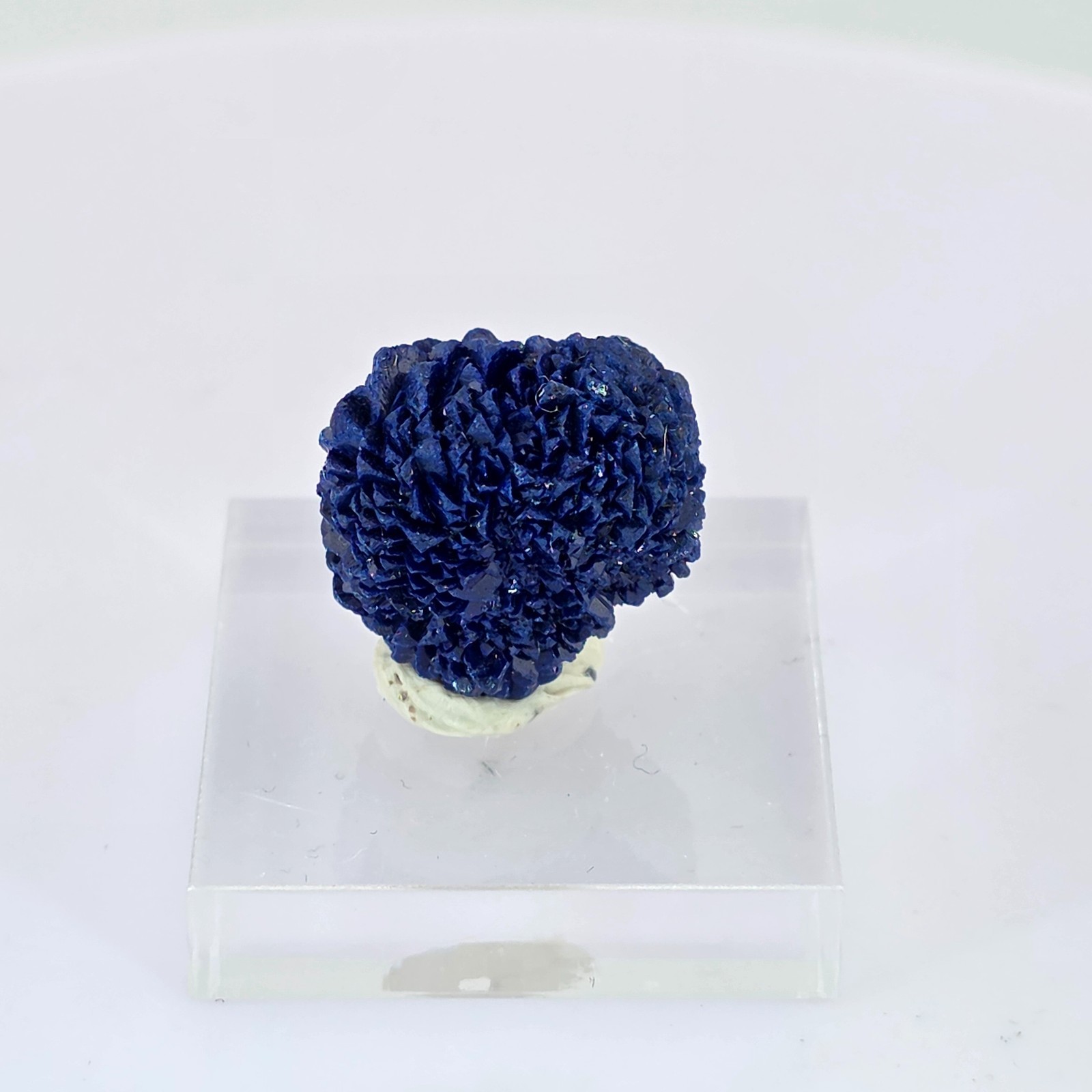 Royal Blue Azurite from Morocco – Starburst Crystal Cluster