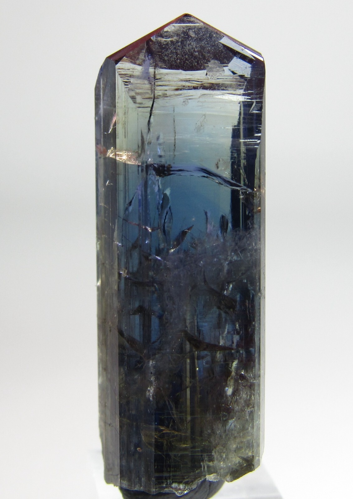 MESMERIZING GLASSY GEM CLEAR UNHEATED TANZANITE CRYSTAL!!! TANZANIA