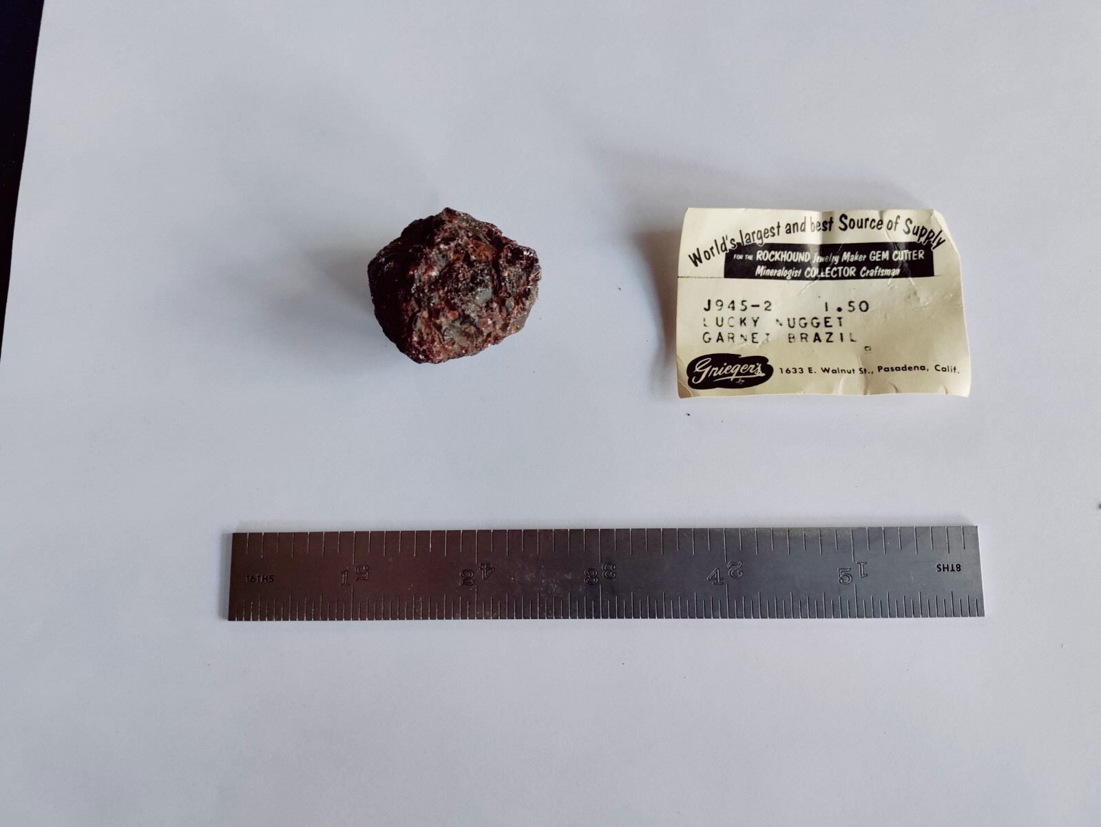 Two Natural Lucky Nuggets, Garnet from Brazel, 93 grams total (NR2)