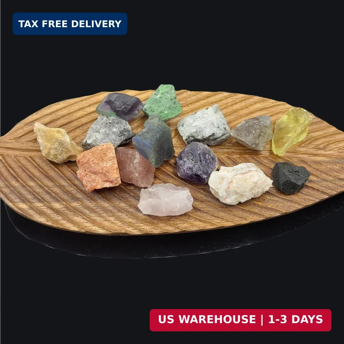 Rock & Mineral Collection Kit for Adults and Kids Natural Rocks Tumbling…