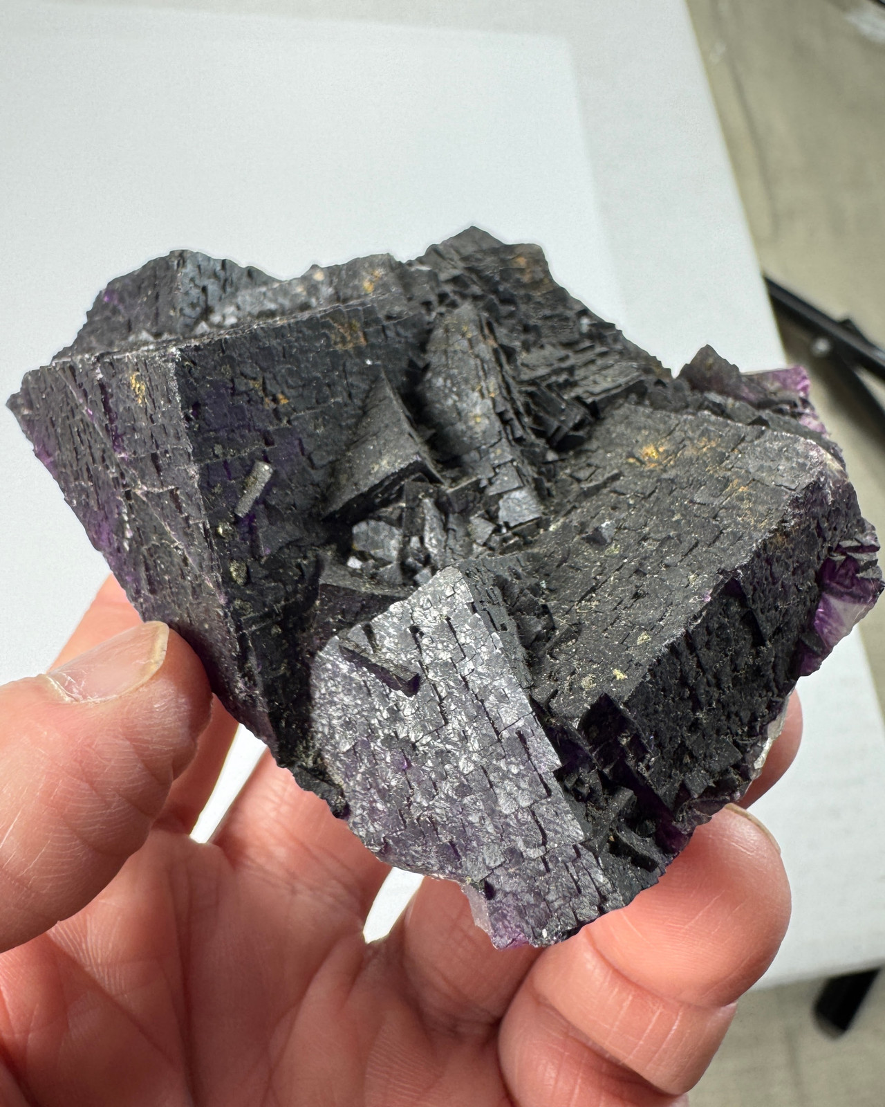 Fluorite, Cave In Rock, Illinois