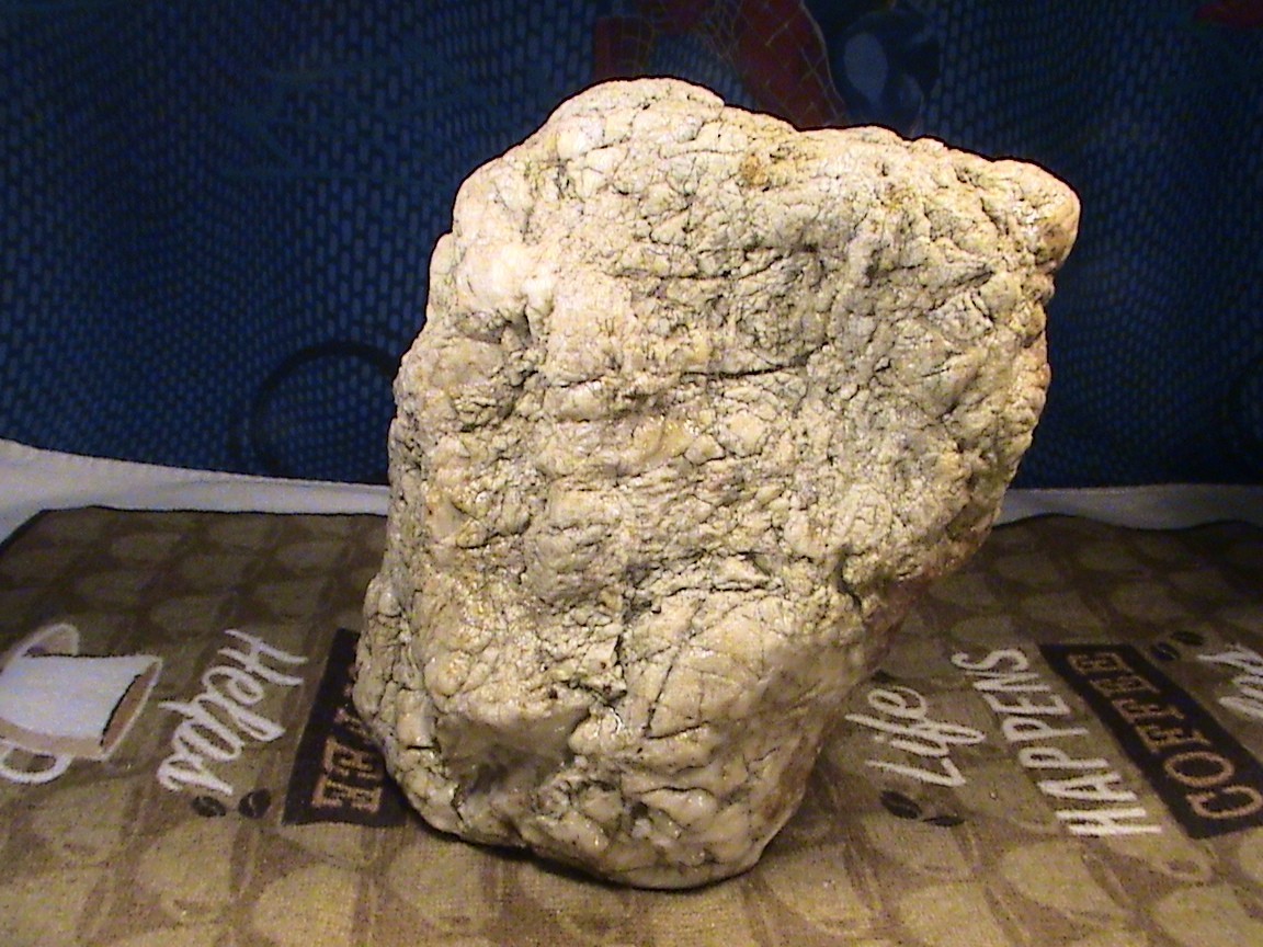 White Chalcedony Jasper Agate, Solid Natural Lapidary Rock, 10 LBS, 14 OZ, #R217