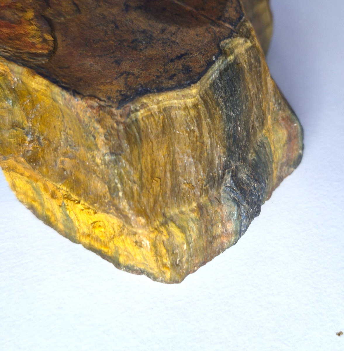 283g Natural tiger’s-eye rough raw stone rock specimen Madagascar