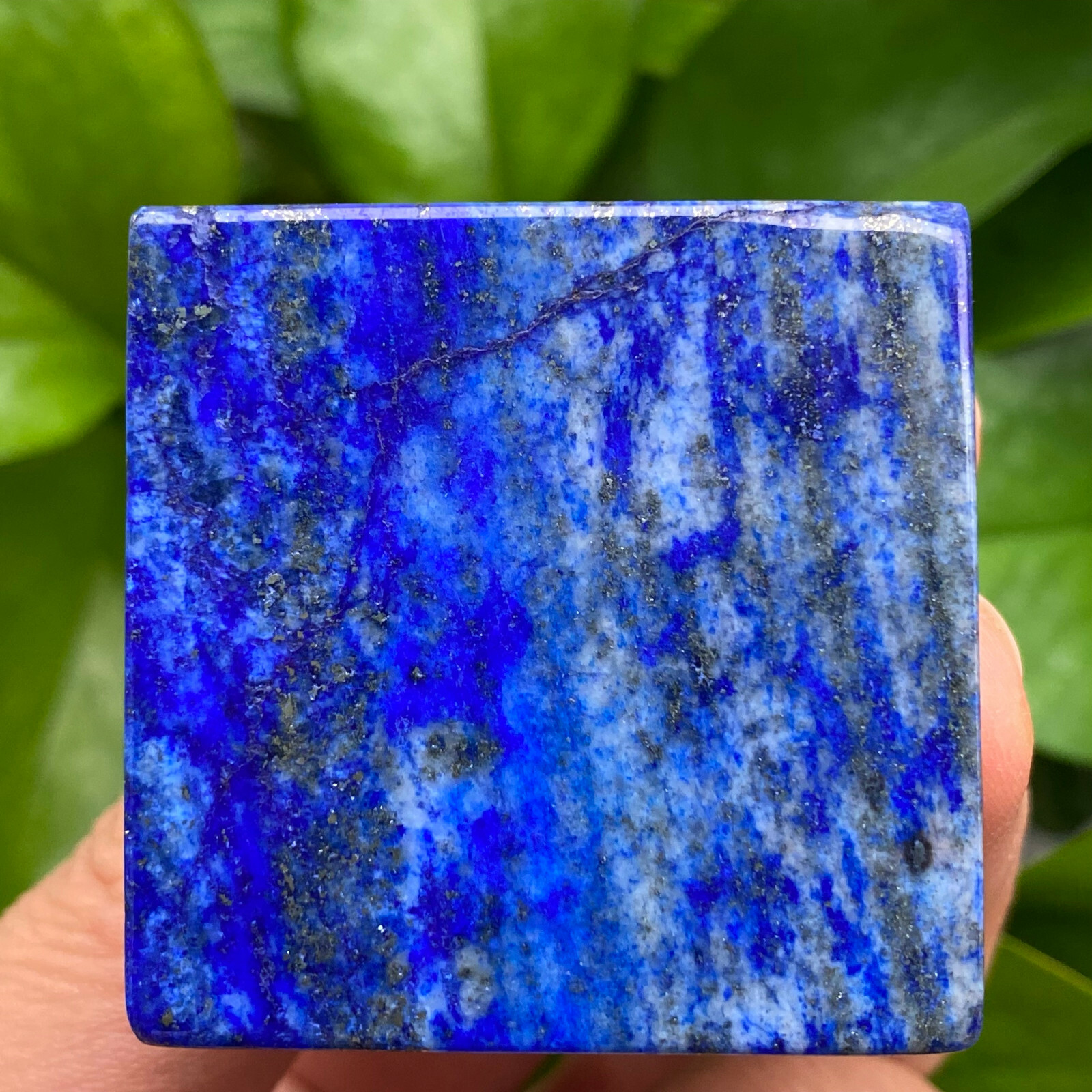 1PC Natural lapis lazuli Quartz Pyramid Carved Crystal Point Reiki healing 40mm