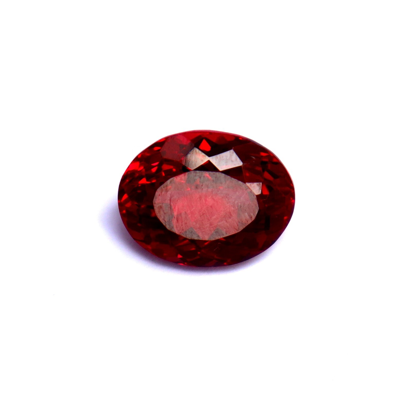 BURMA Pigeon Blood Red Ruby Certified Loose Gemstone Oval Cut 10.45 CT