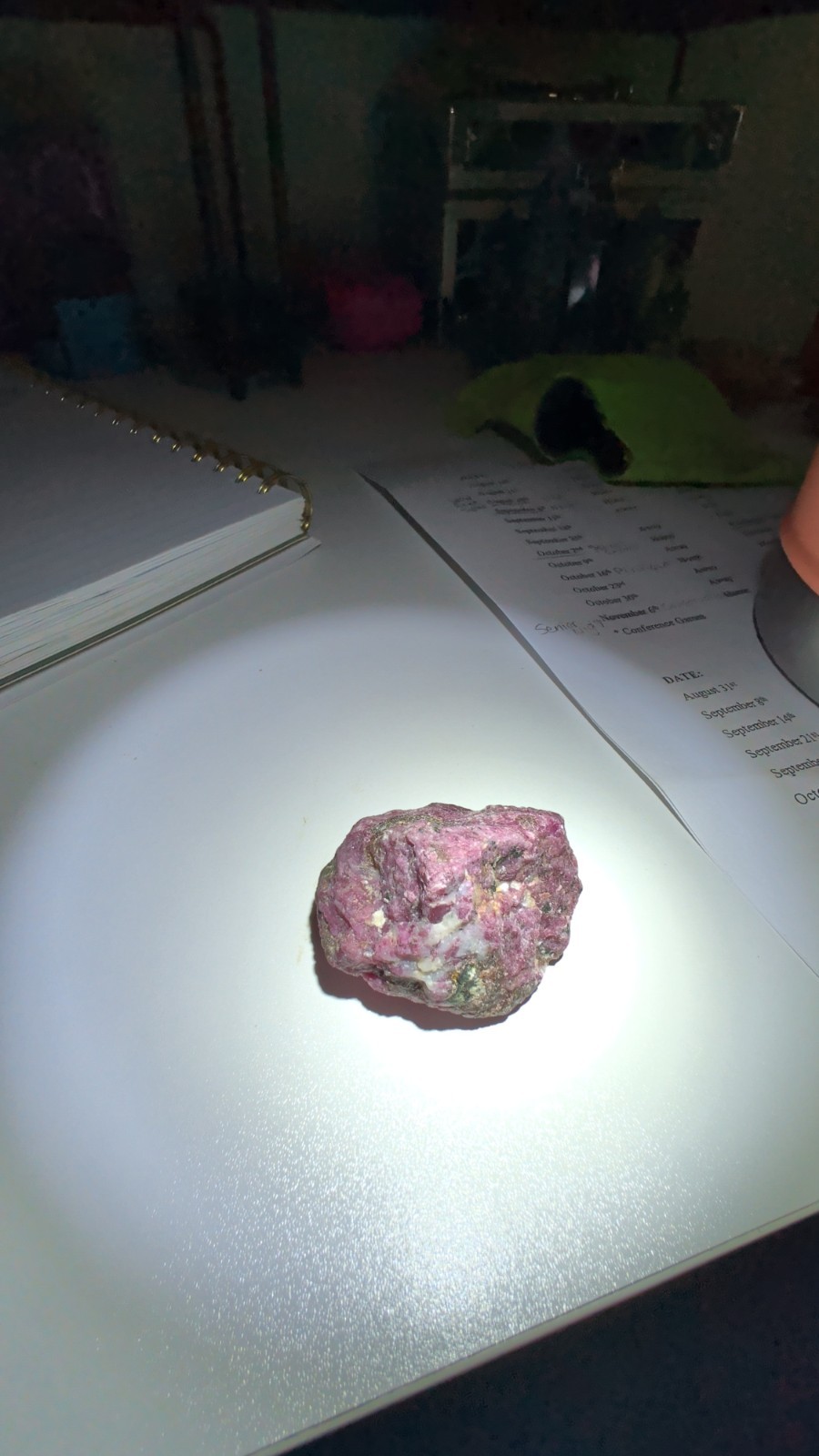 raw ruby stone 3.2 Ounce Pure Ruby Crystal