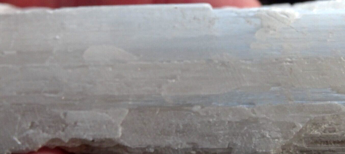 NATURAL SELENITE PIECE – 13.5 x 4.5 x 2 cms 173 gms – Selene moon goddess