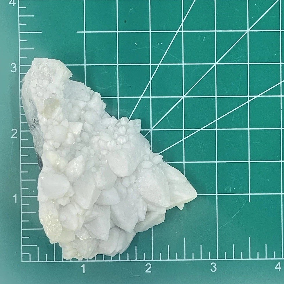 Candle Quartz w Single Fluorite Mineral Specimen Inner Mongolia natural crystal