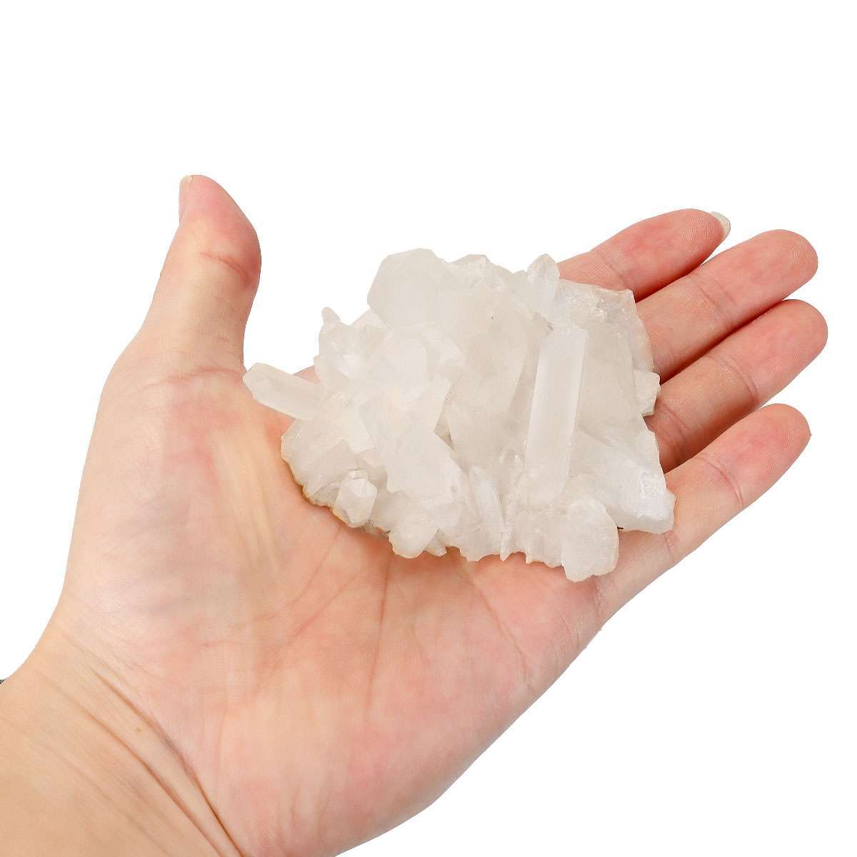 50g-150g Large Natural Clear Quartz Crystal Cluster Rock Stone Specimens Reiki