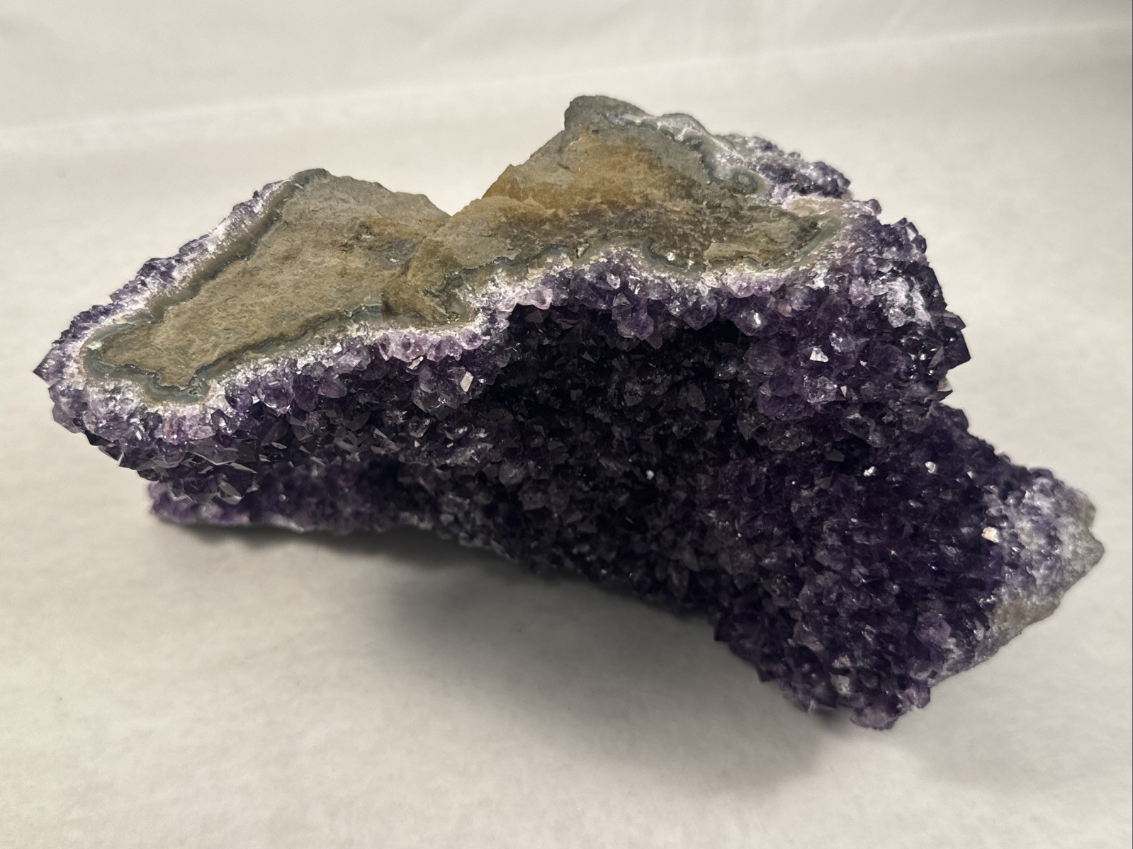 6lb. 11oz. Natural Amethyst Irregular Cave Crystal Cluster Gemstone Geode