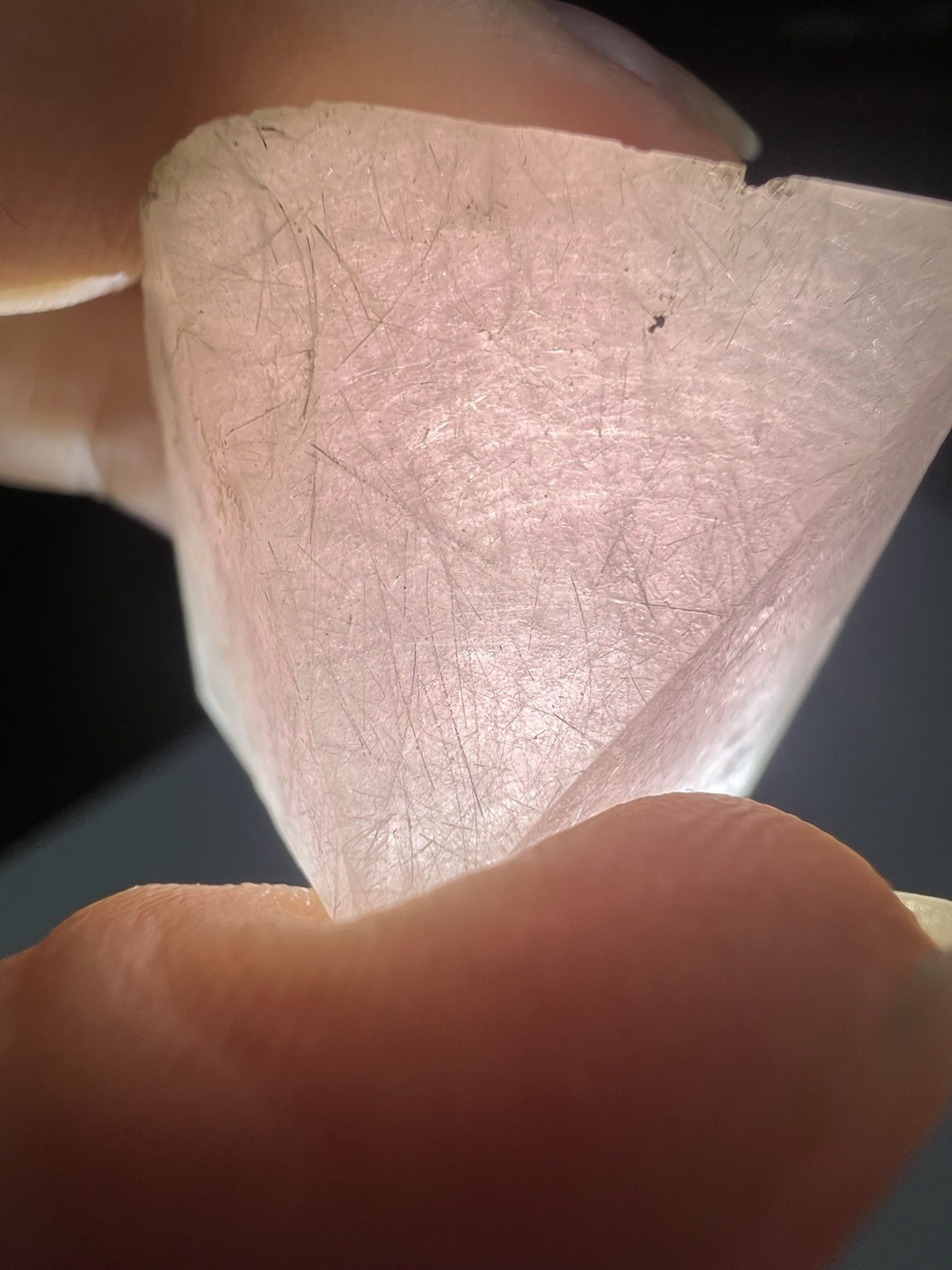 Pink Octahedral Fluorite From Inner Mongolia, China