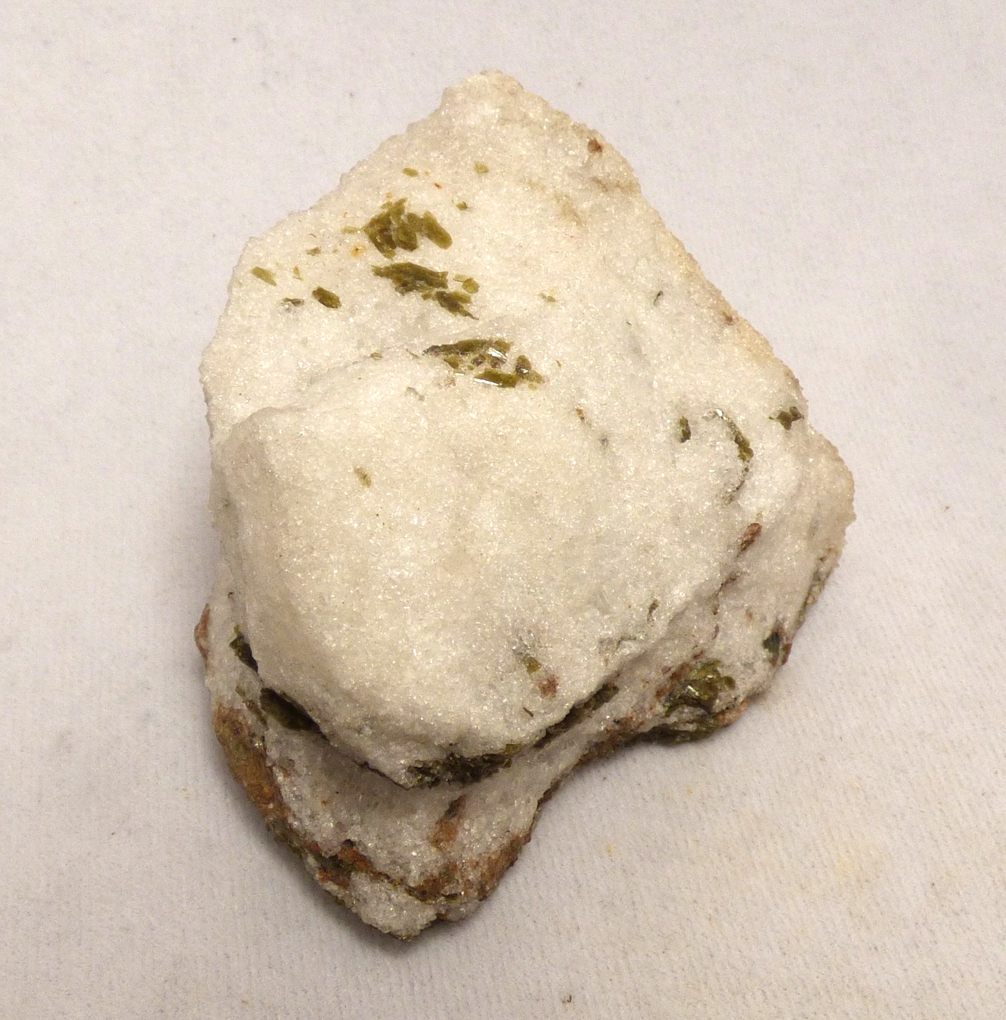 Leucite in Tephrite Mineral Specimen Rome Italy 6.5cm 306g