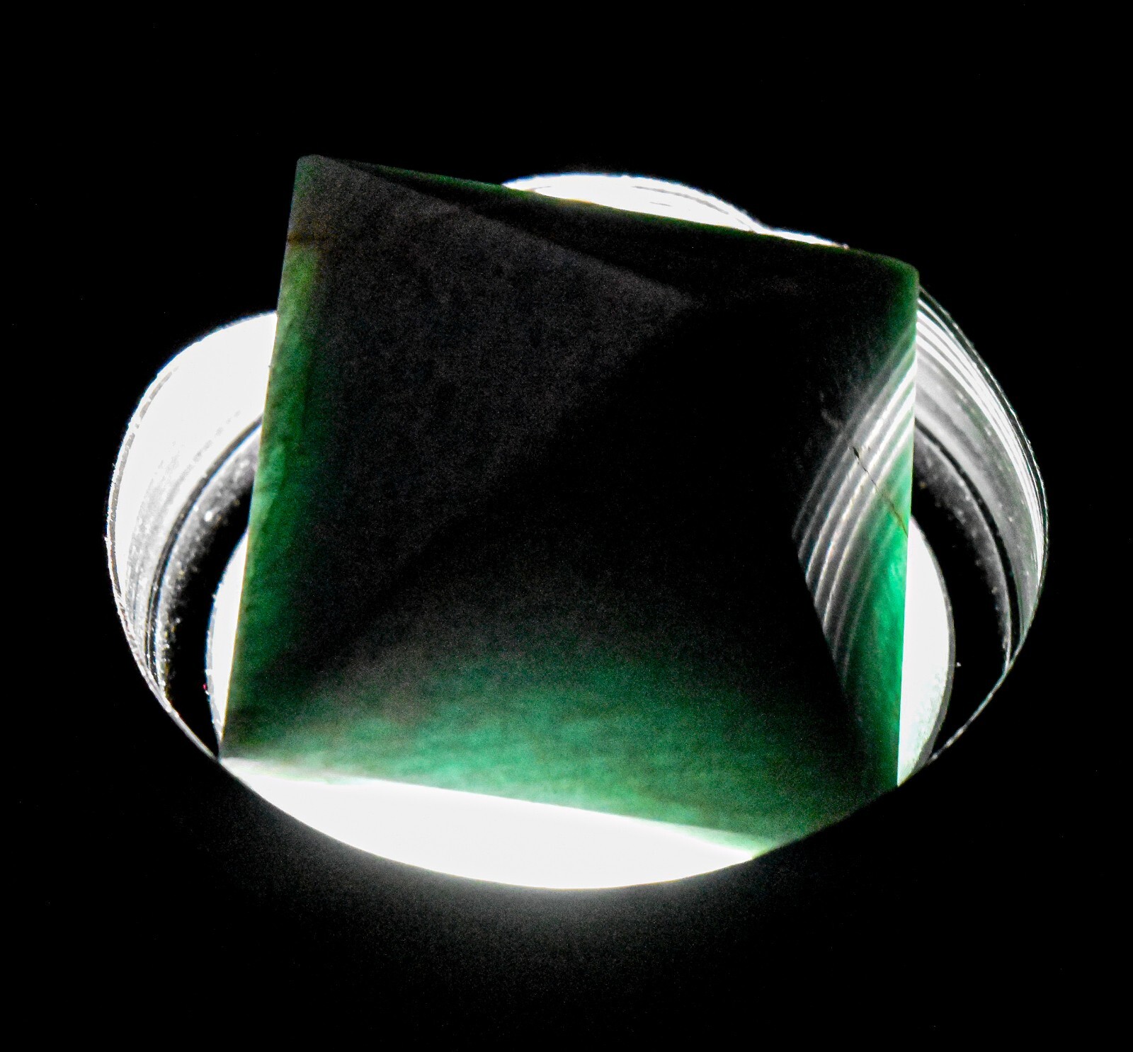 34mm Amazonite Pyramid Polished Natural Feldspar Gemstone Crystal Mineral India