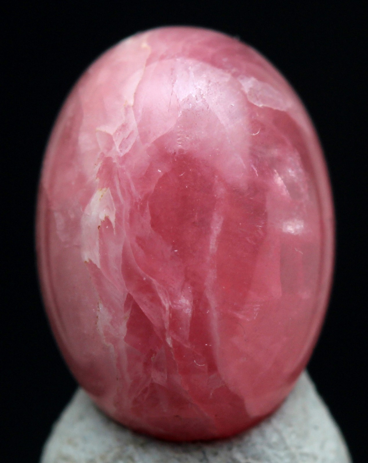 RHODOCHROSITE CABOCHON Jewelry Cave Crystal Mineral Gemstone Specimen ARGENTINA