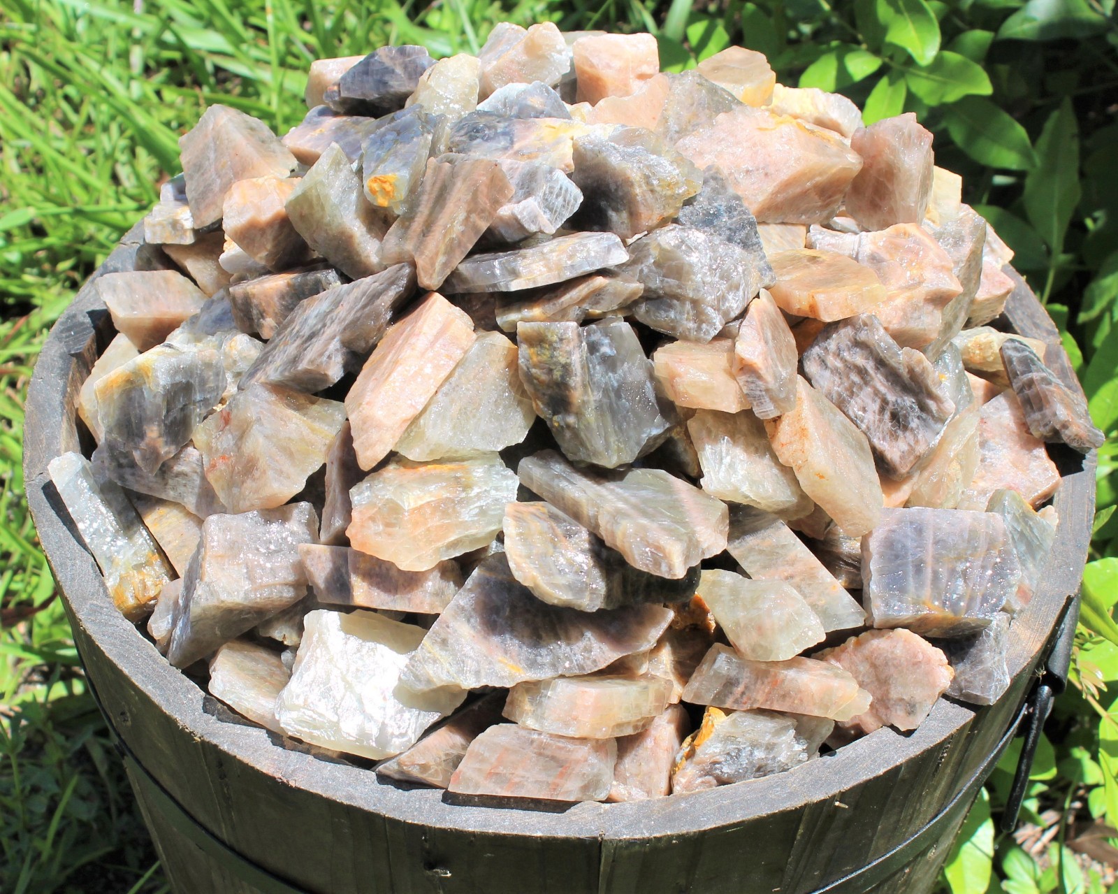 Natural Rough Black Moonstone Crystals Wholesale Bulk Lots (Raw Black Moonstone)