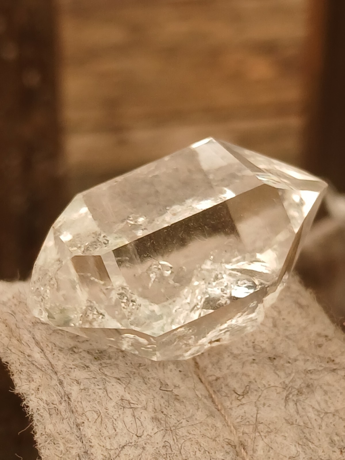 Genuine 11g Herkimer 💎 Miner Direct NY ❤️ Great Clarity With 🌈s