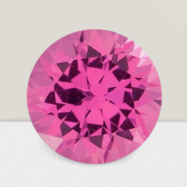 Spinel Round Cut Gemstone 0.60 Cts – 6 mm Lustrous Loose Gem