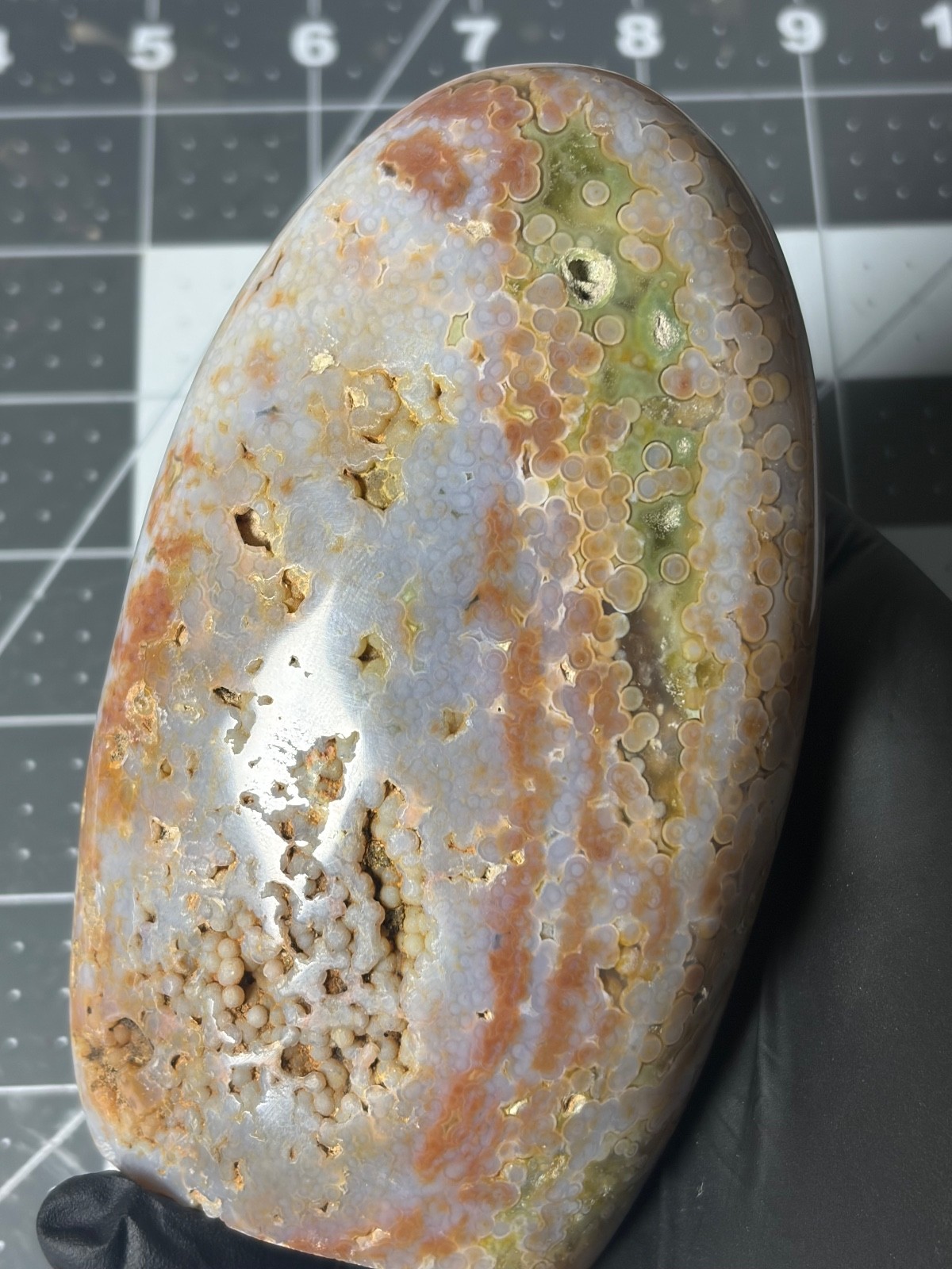 Beautiful Ocean Jasper Free Form Orbs Colorful